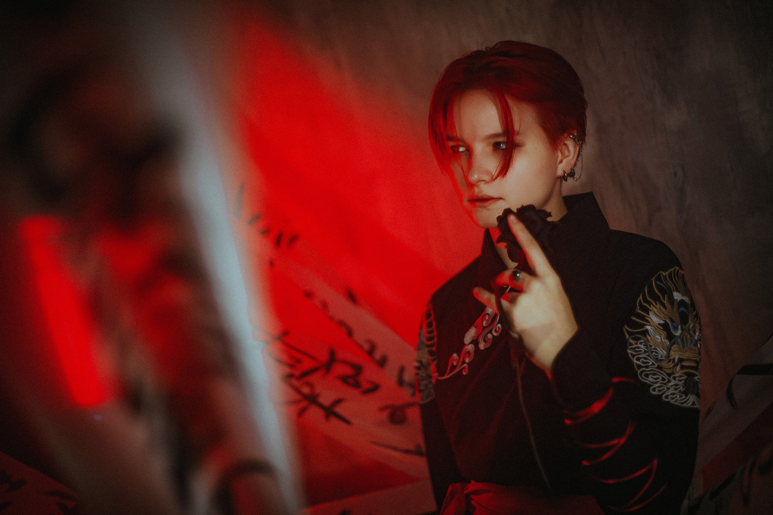 RED SAMURAI: YAN. Polaroud love