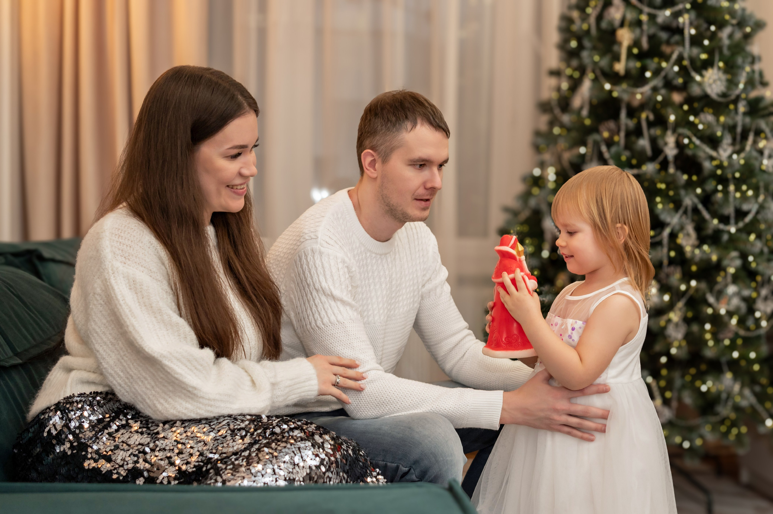 Новогодняя домашняя фотосессия. Детский и семейный фотограф г. Москва Оксана Катаджи