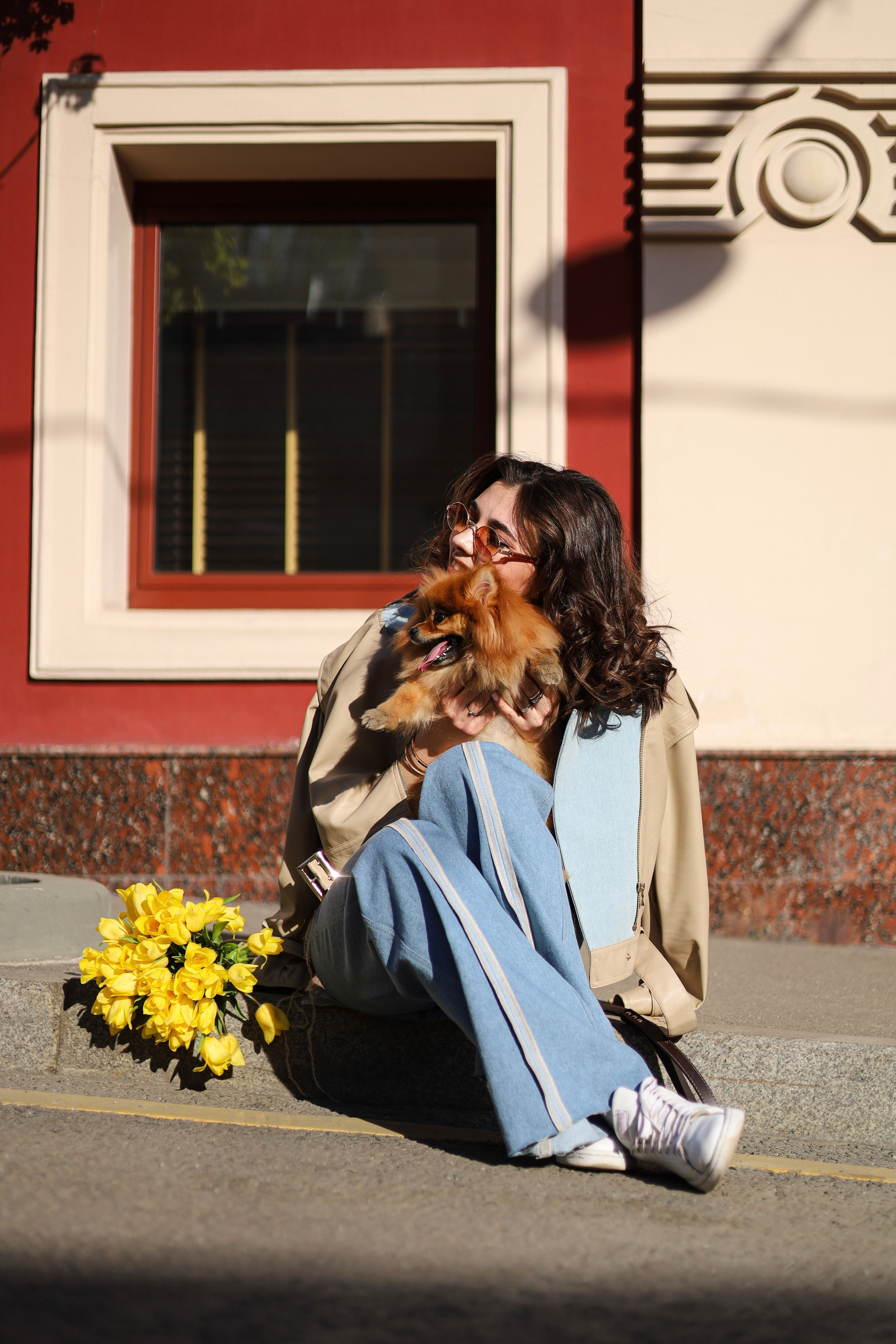 Мика и Лена. Фотограф-анималист Ксения Шевцова|Москва