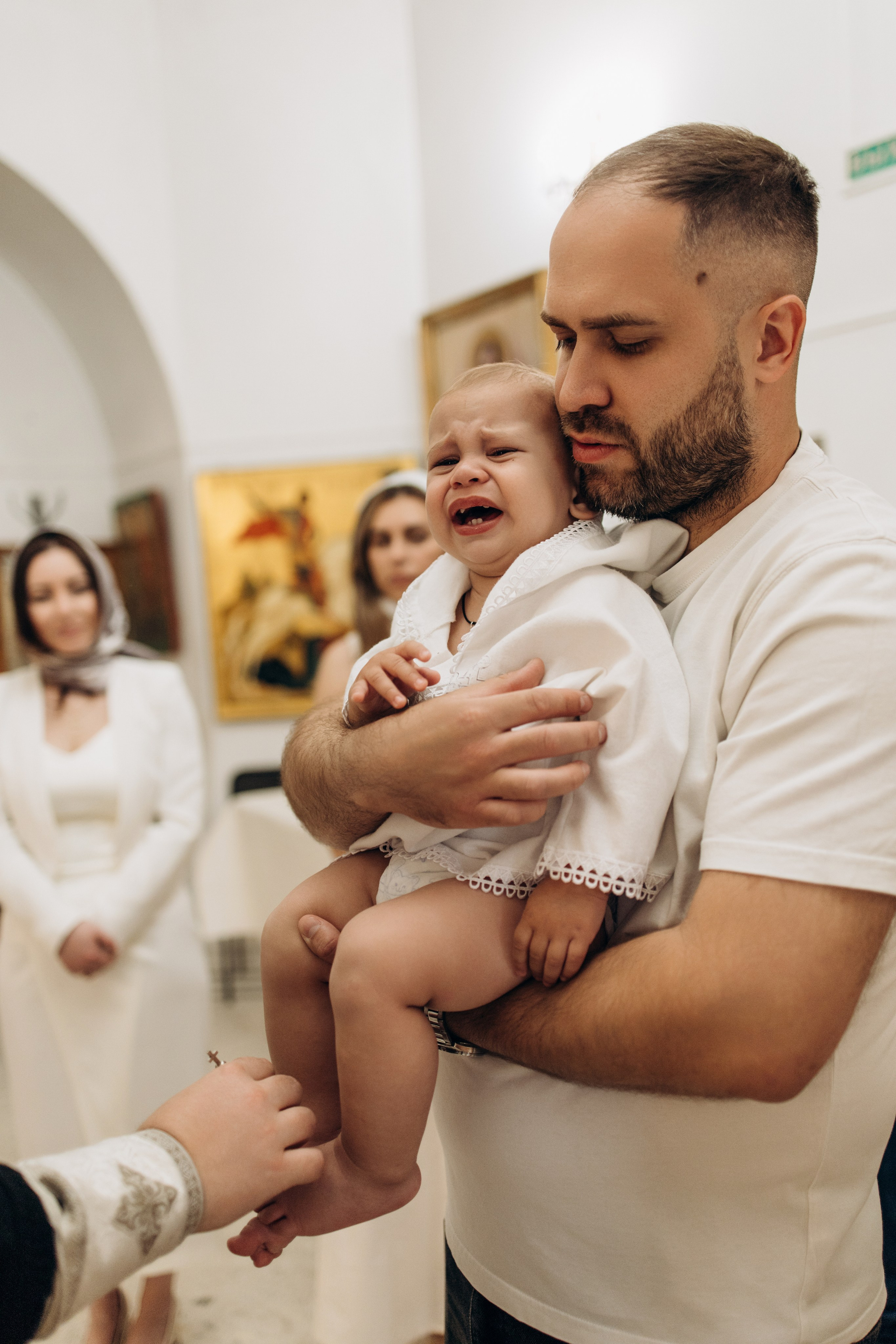 Крещение Радмира. Самый теплый фотограф в Краснодаре Рябоконь Ксения