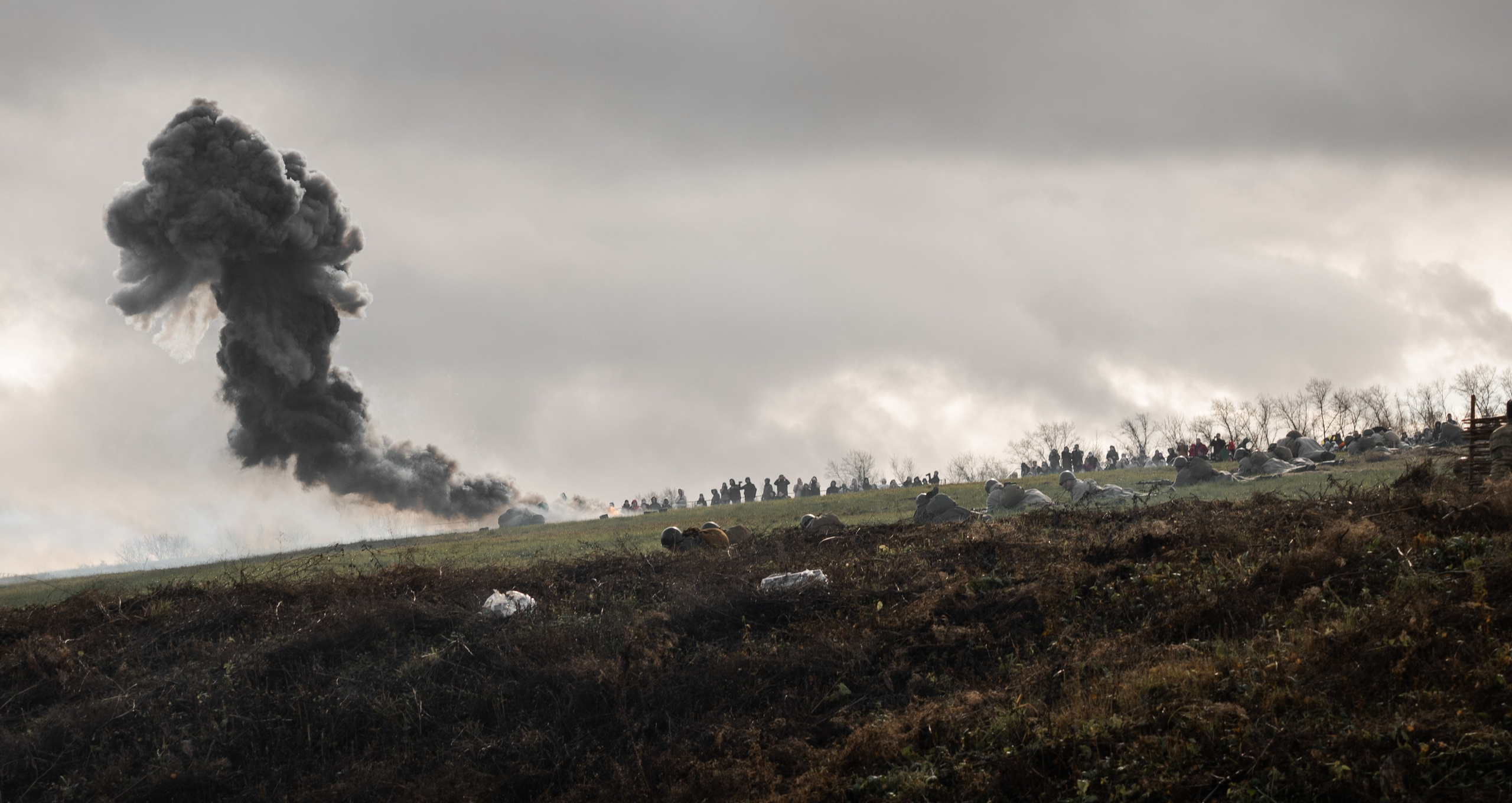«Москва за нами» — реконструкция битвы в Подмосковье, п. Бородино. Свадебный фотограф Виктория Баталина