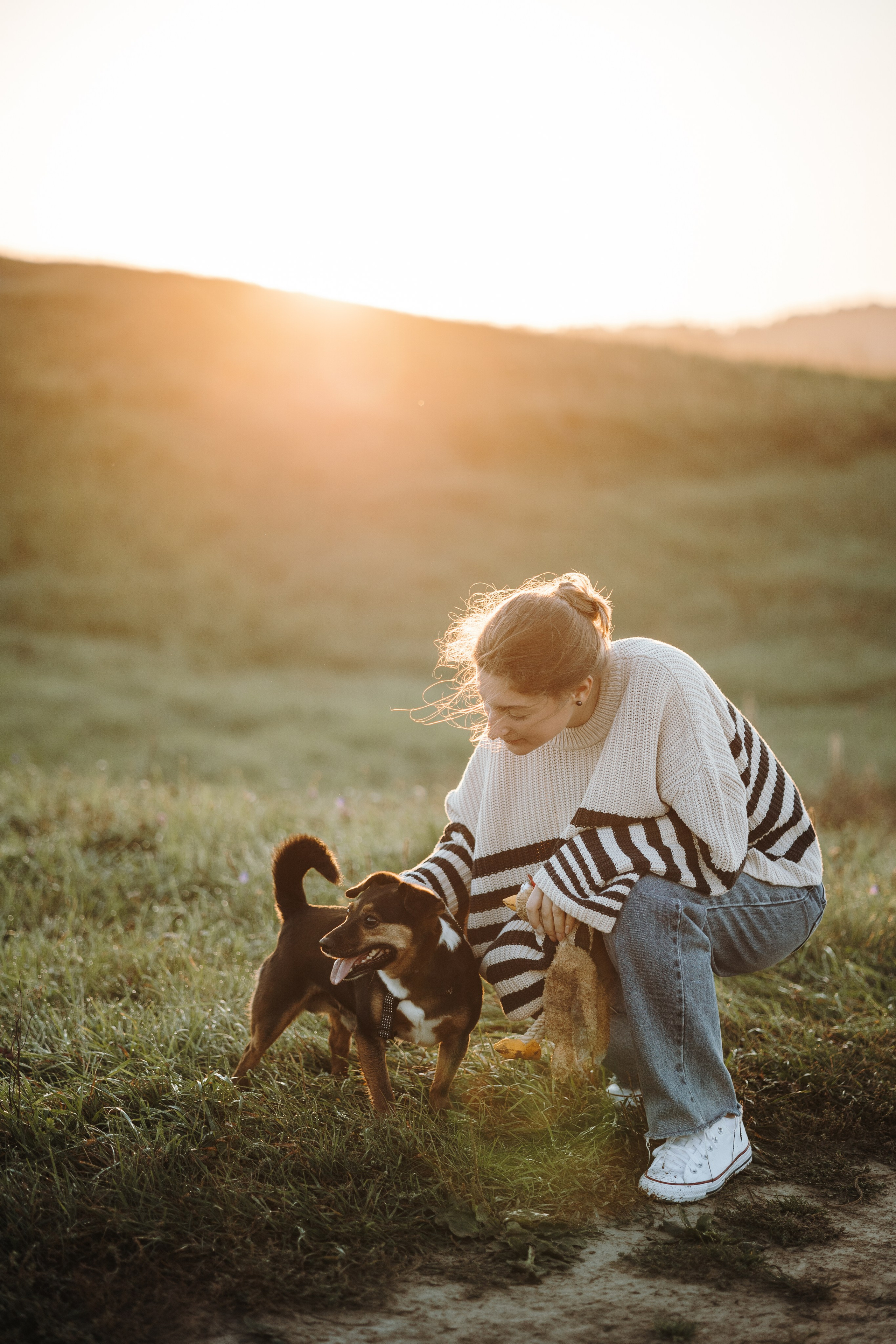 Ольга и Рекс. Фотограф — Анималист | Санкт-Петербург