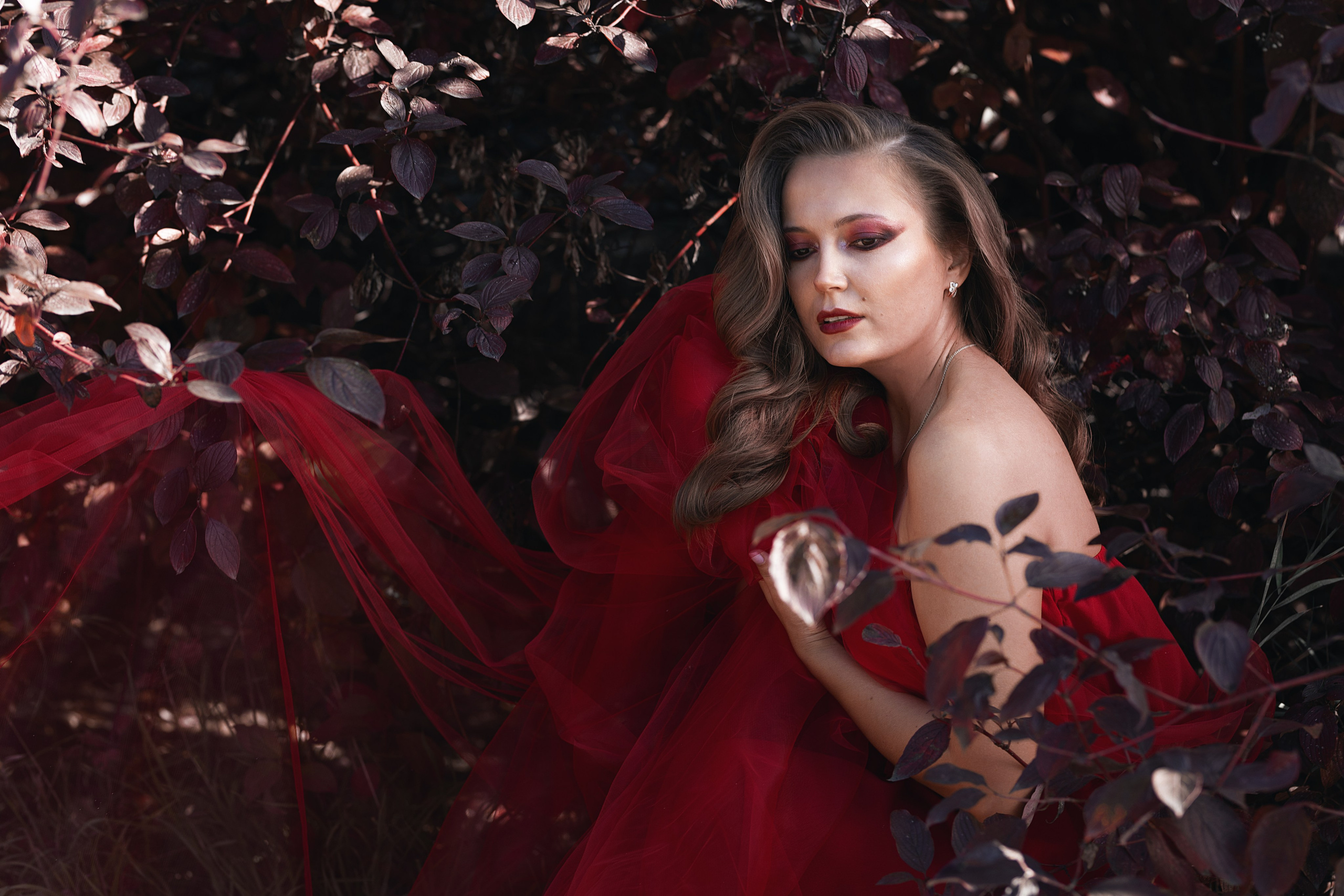 Red garden. Портретный фотограф Кристина Лукьянова