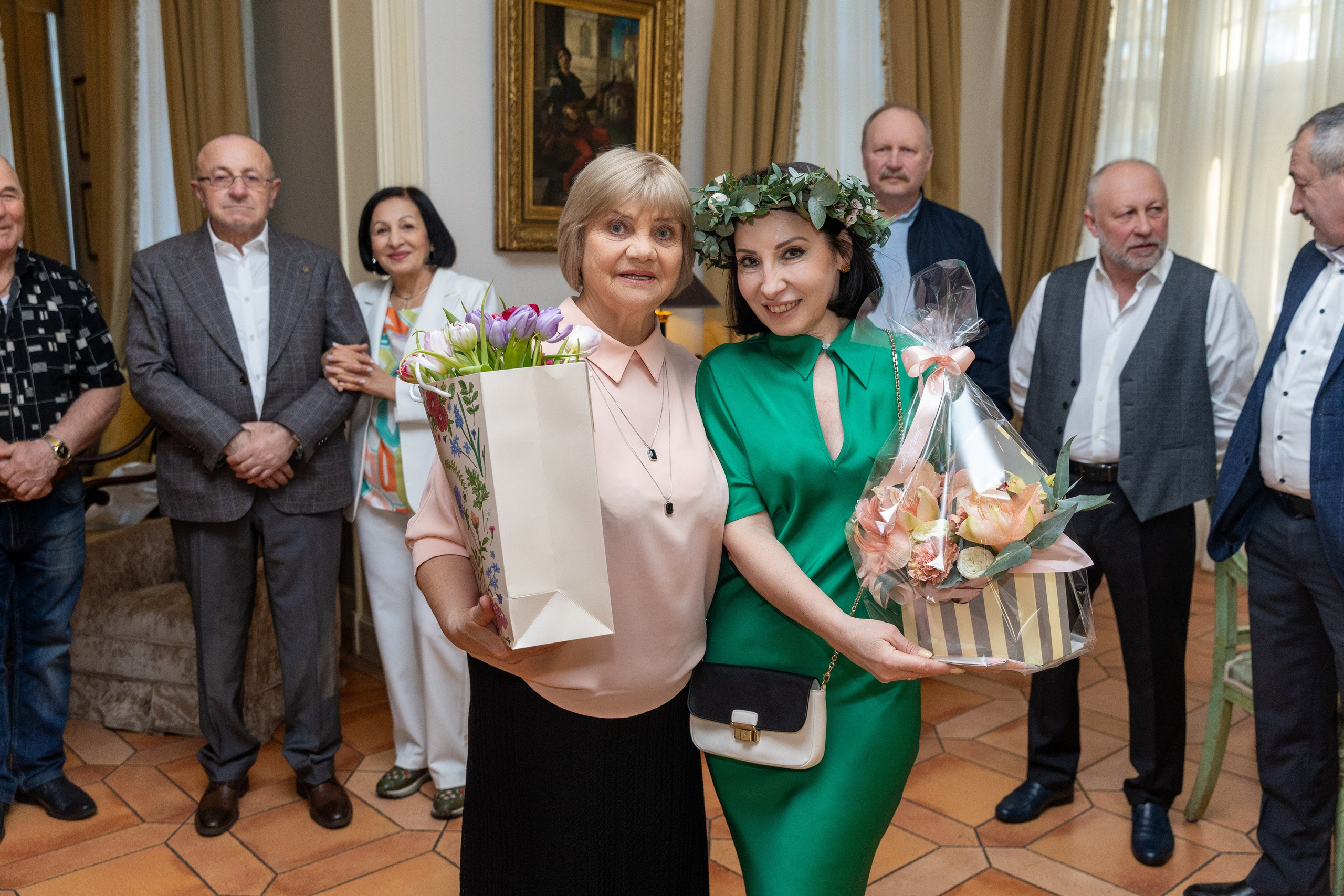 Юбилей Ольги. Отель Скандинавия. Фотограф в Санкт-Петербурге Закута Ольга