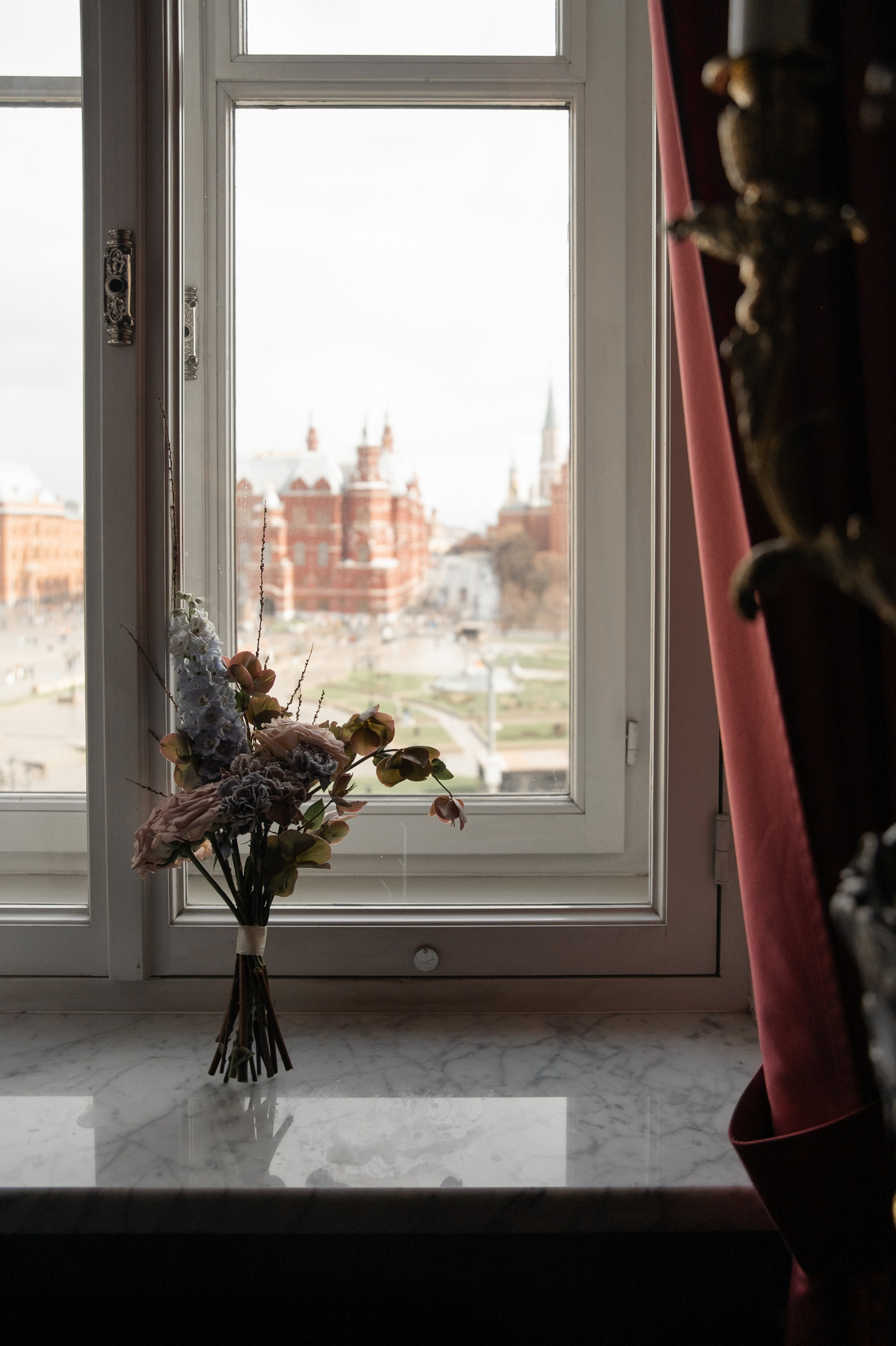 Свадебная фотосессия в гостинице "Националь". Ярослава Ерина — свадебный фотограф в Москве