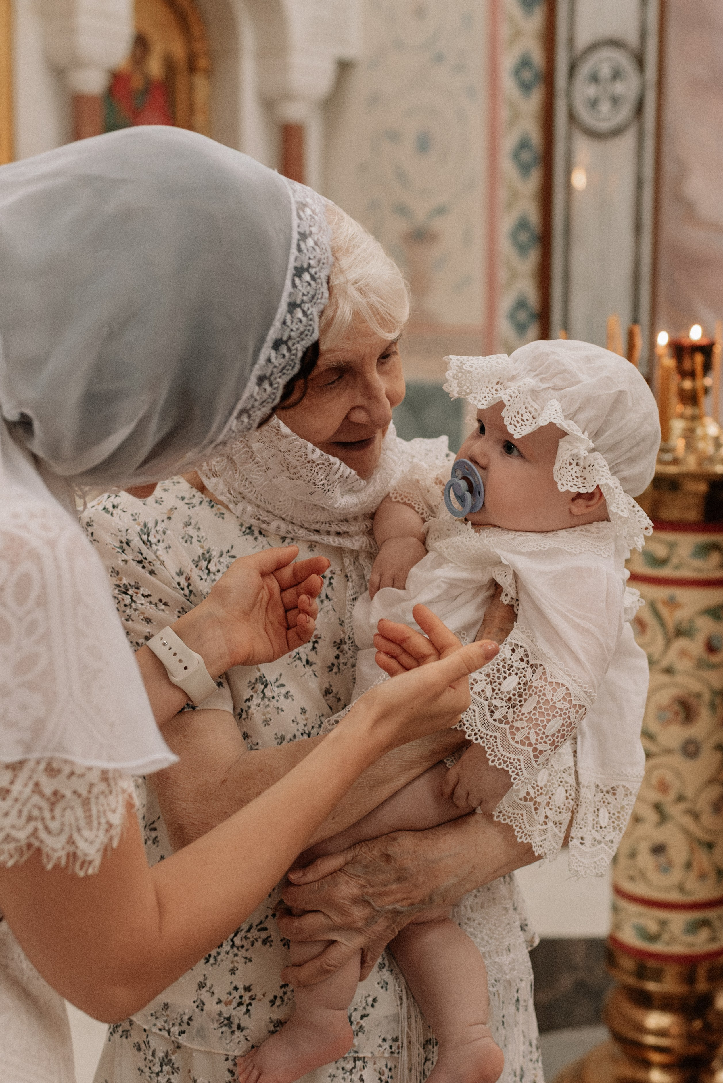 Съемка таинства крещения в Самаре