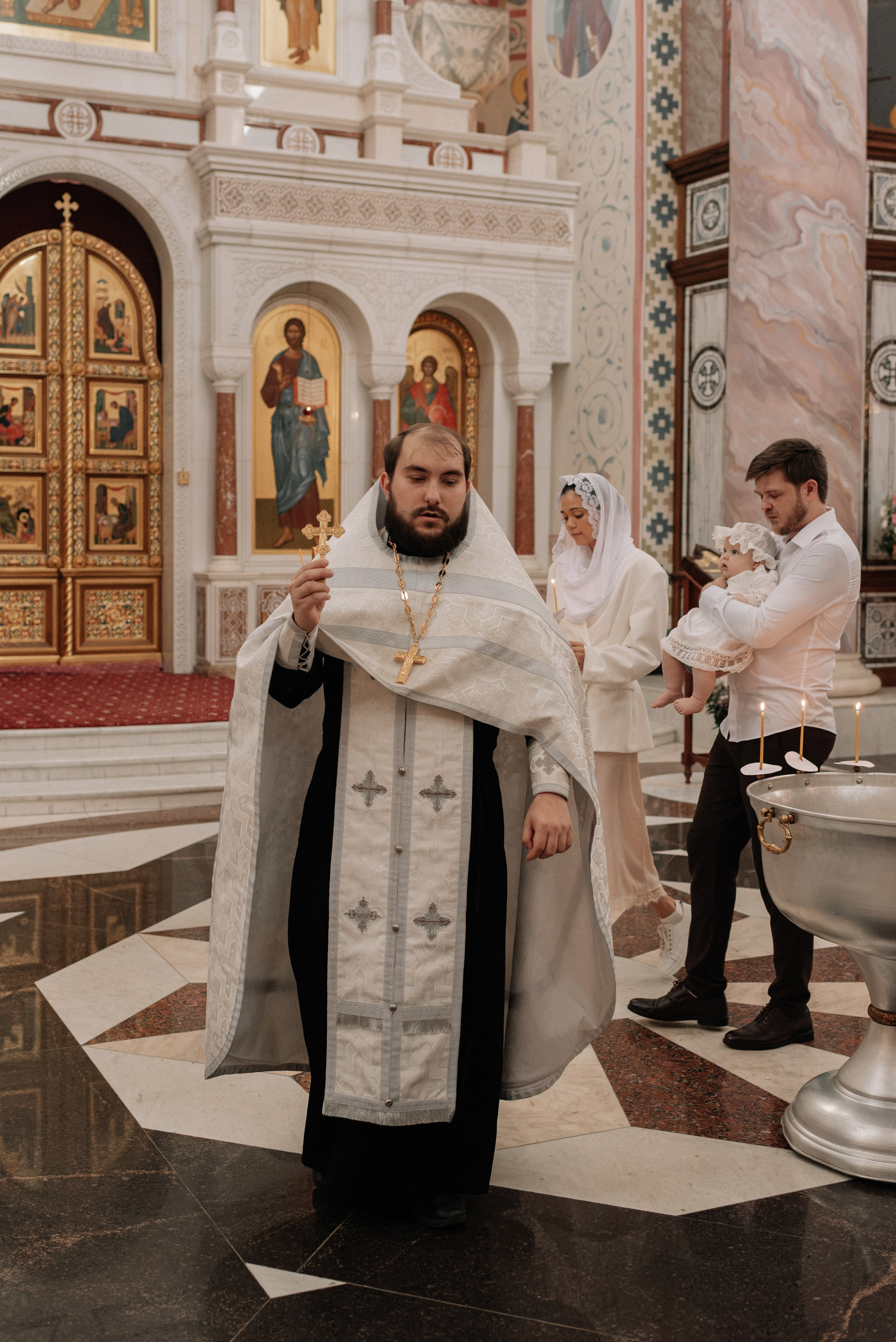 Съемка таинства крещения в Самаре