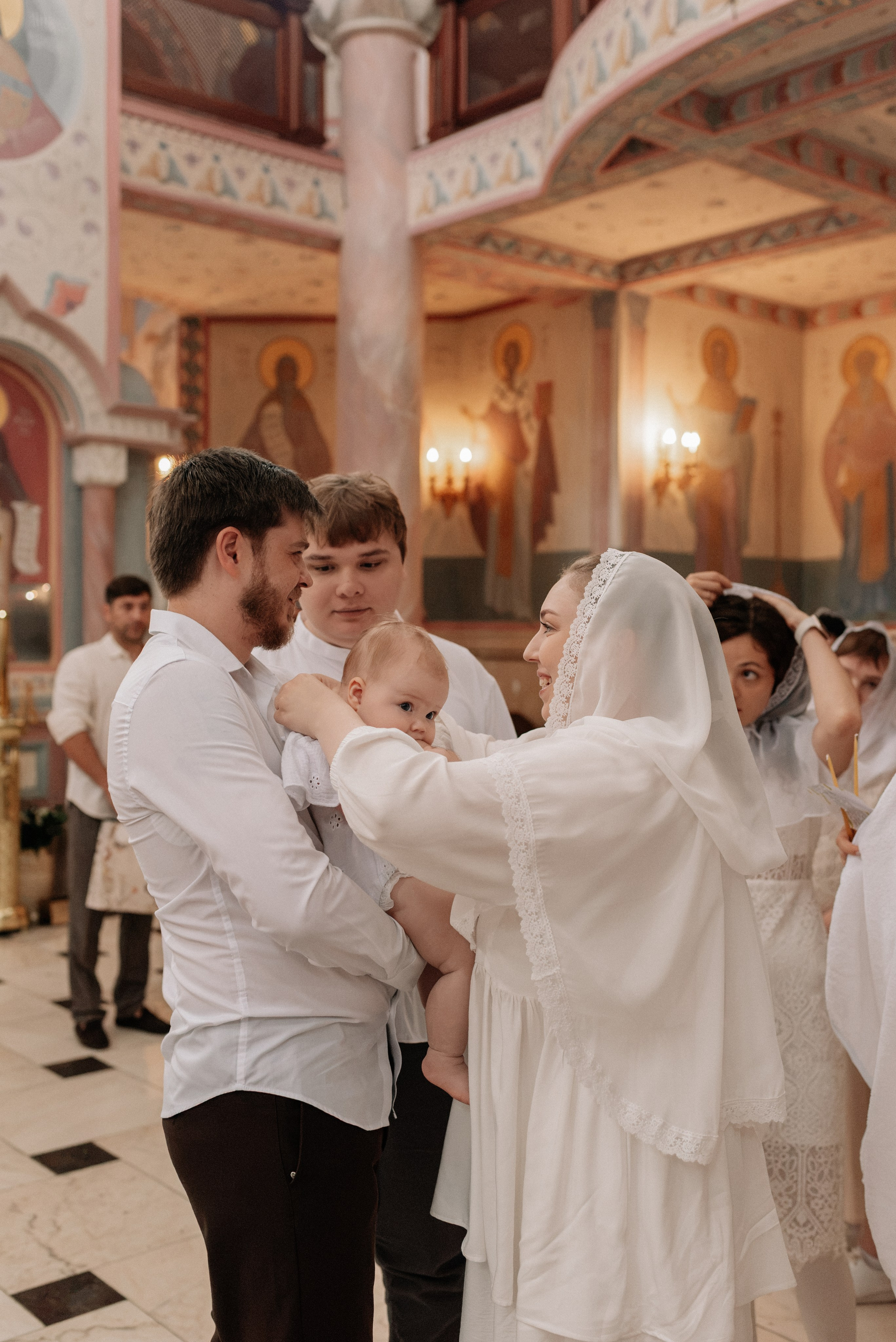 Съемка таинства крещения в Самаре