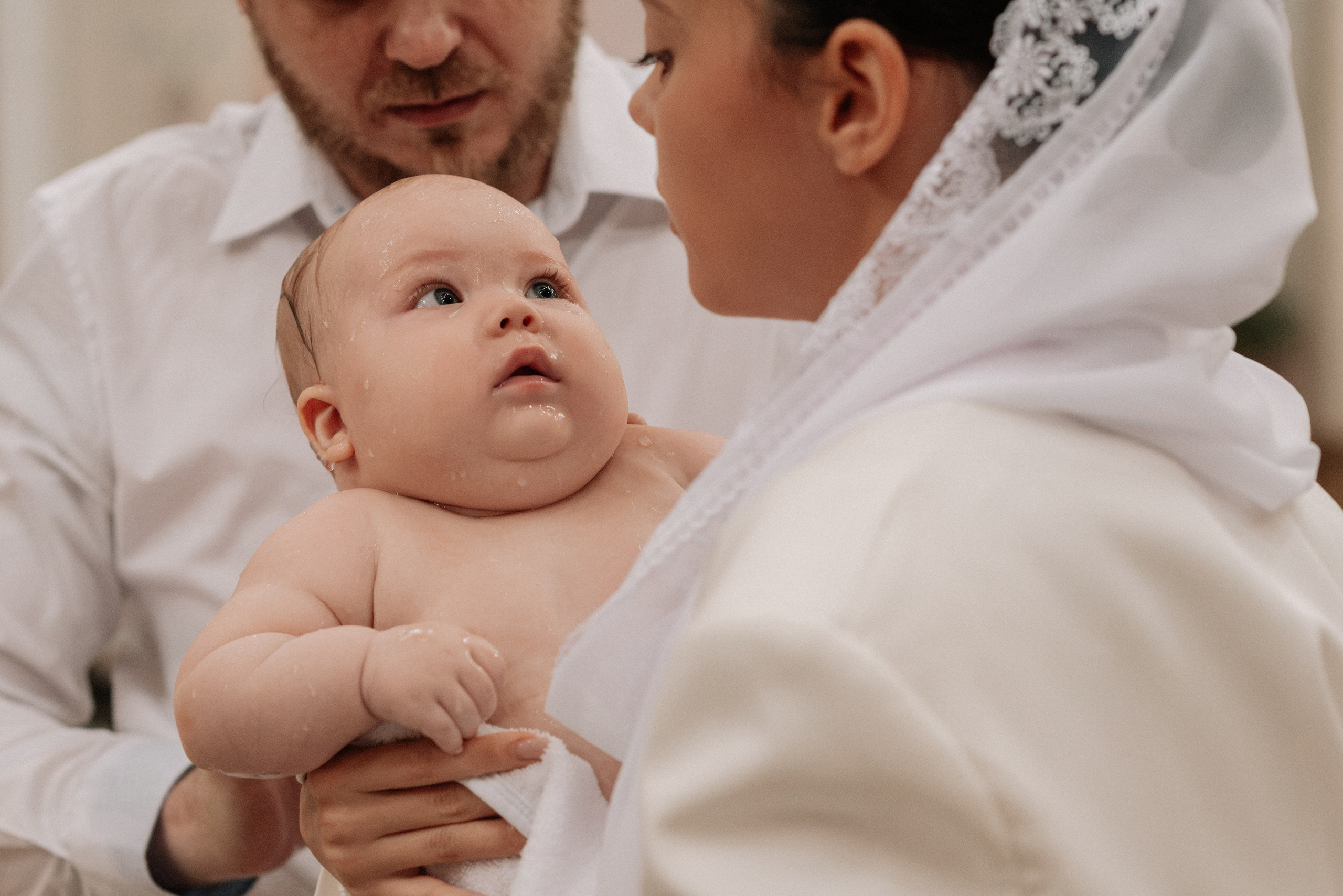 Съемка таинства крещения в Самаре