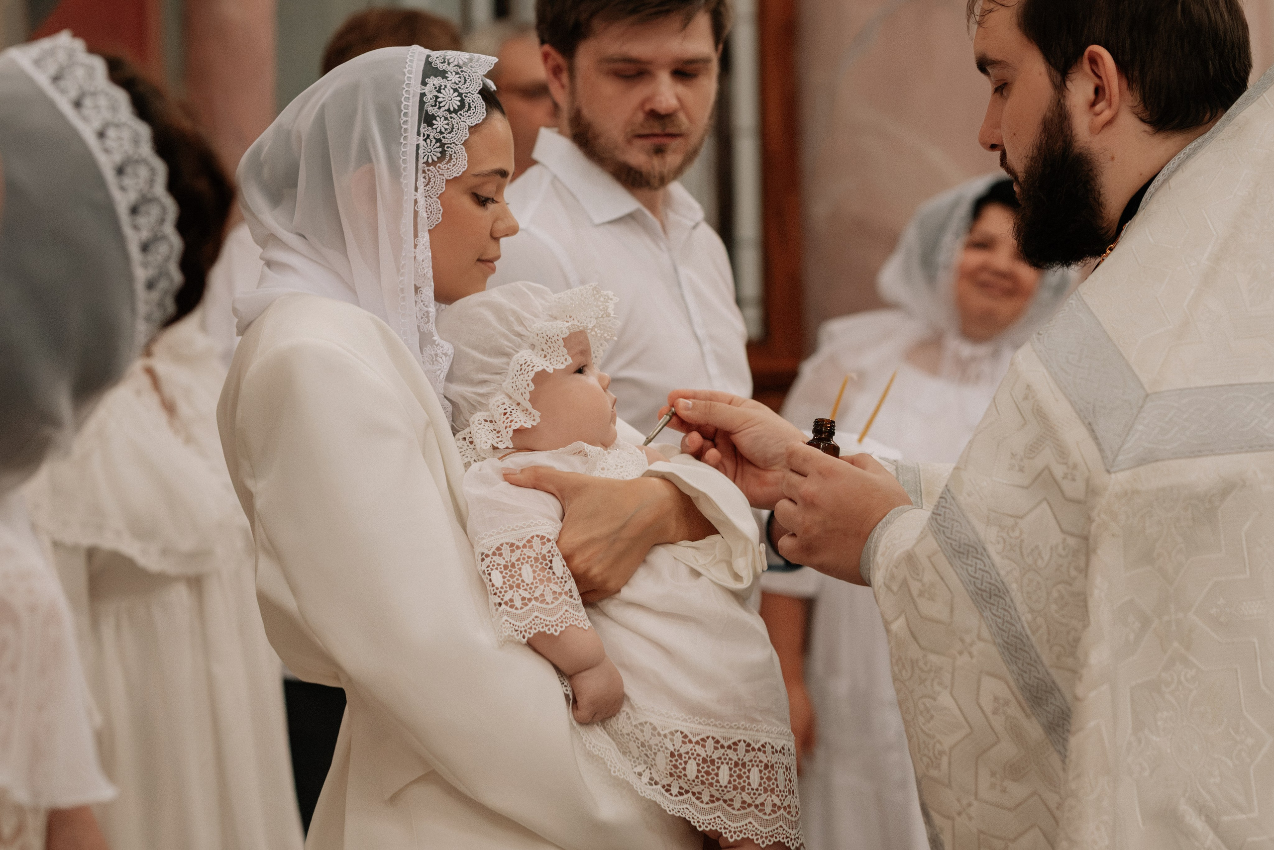 Съемка таинства крещения в Самаре