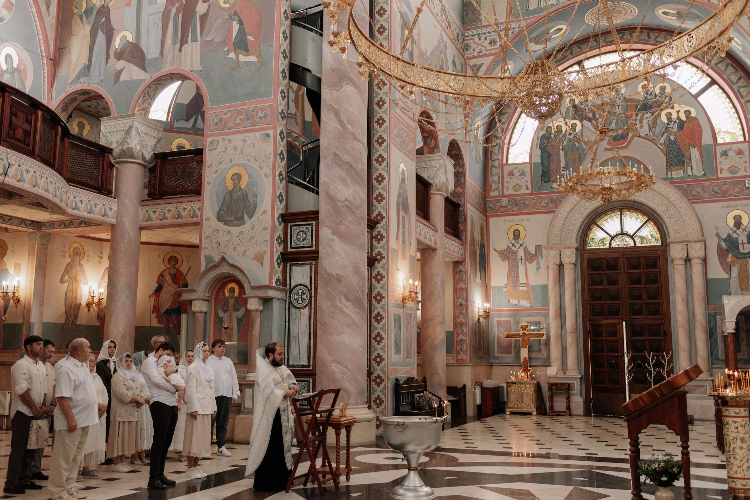 Съемка таинства крещения в Самаре