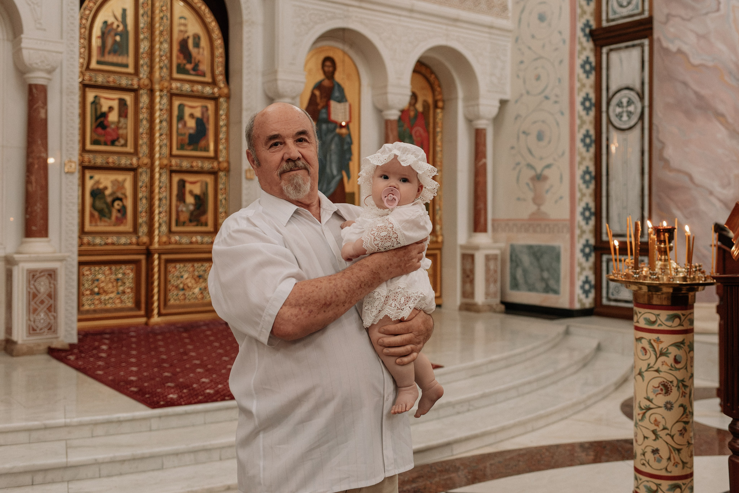 Съемка таинства крещения в Самаре