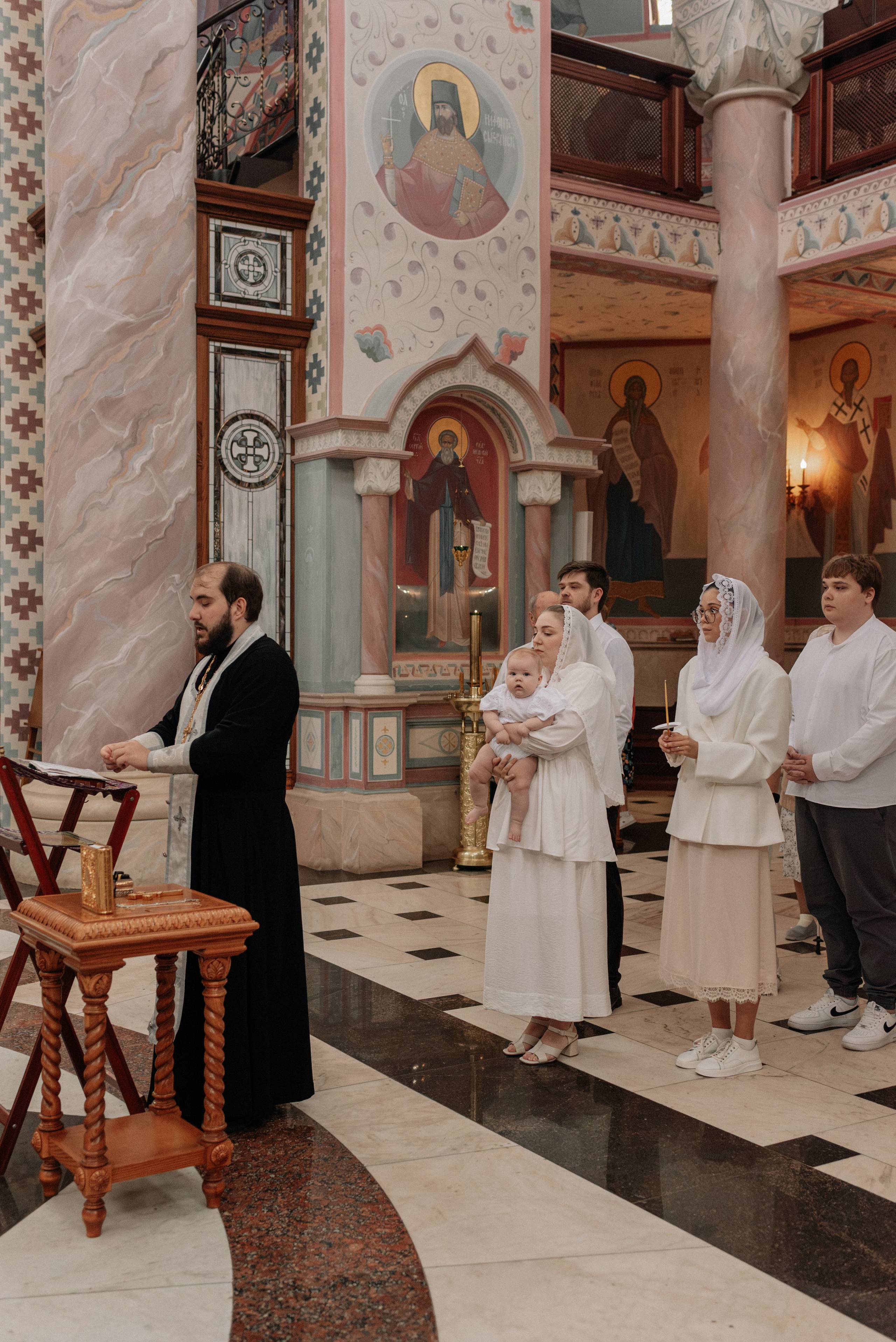 Съемка таинства крещения в Самаре