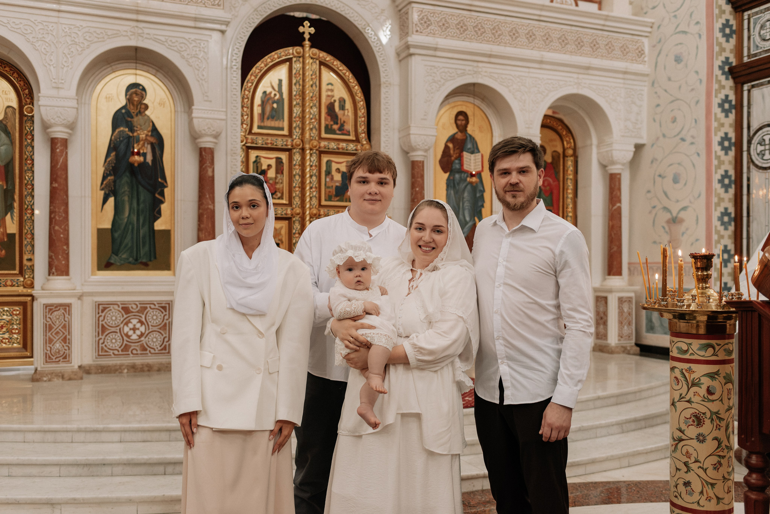 Съемка таинства крещения в Самаре