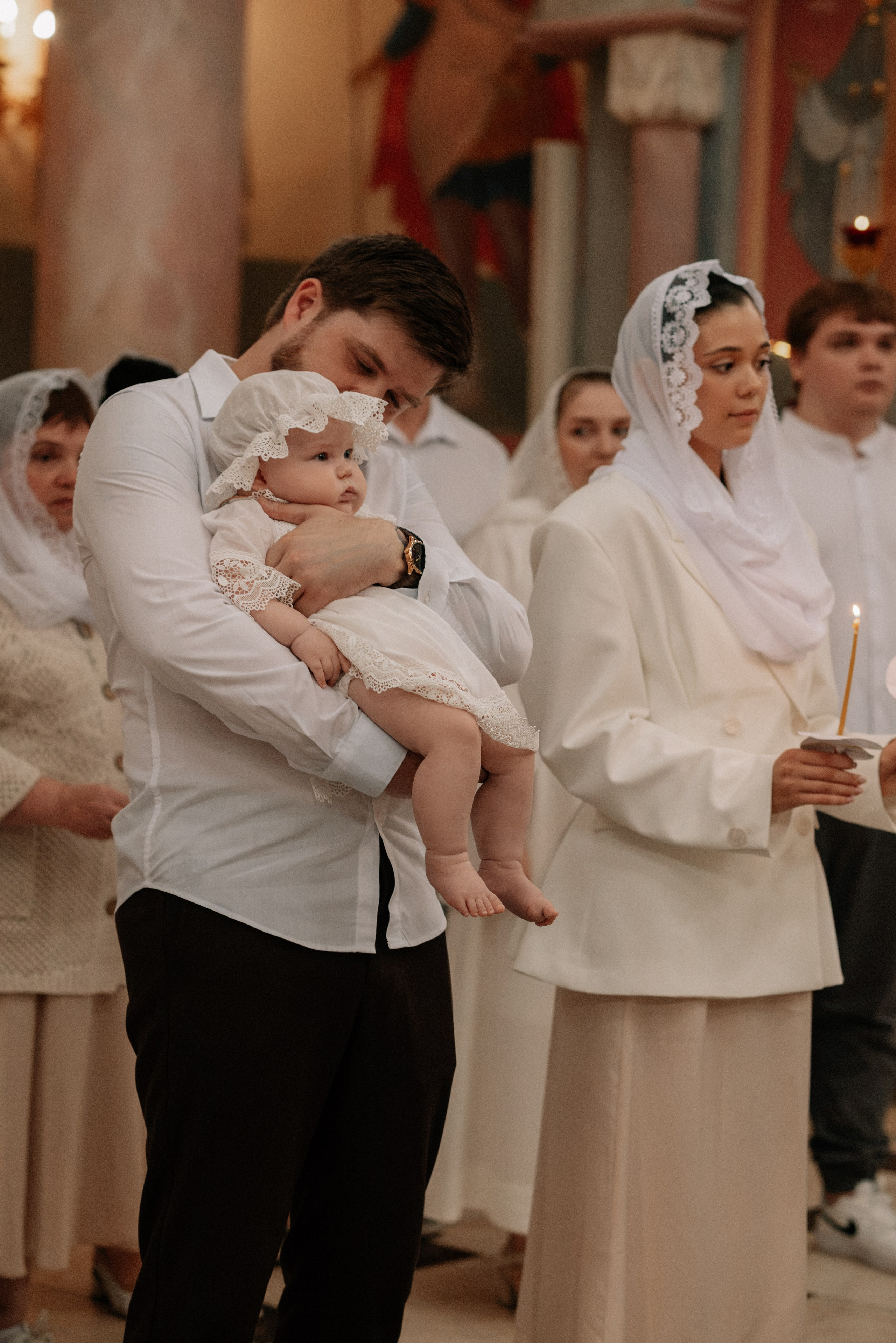Съемка таинства крещения в Самаре