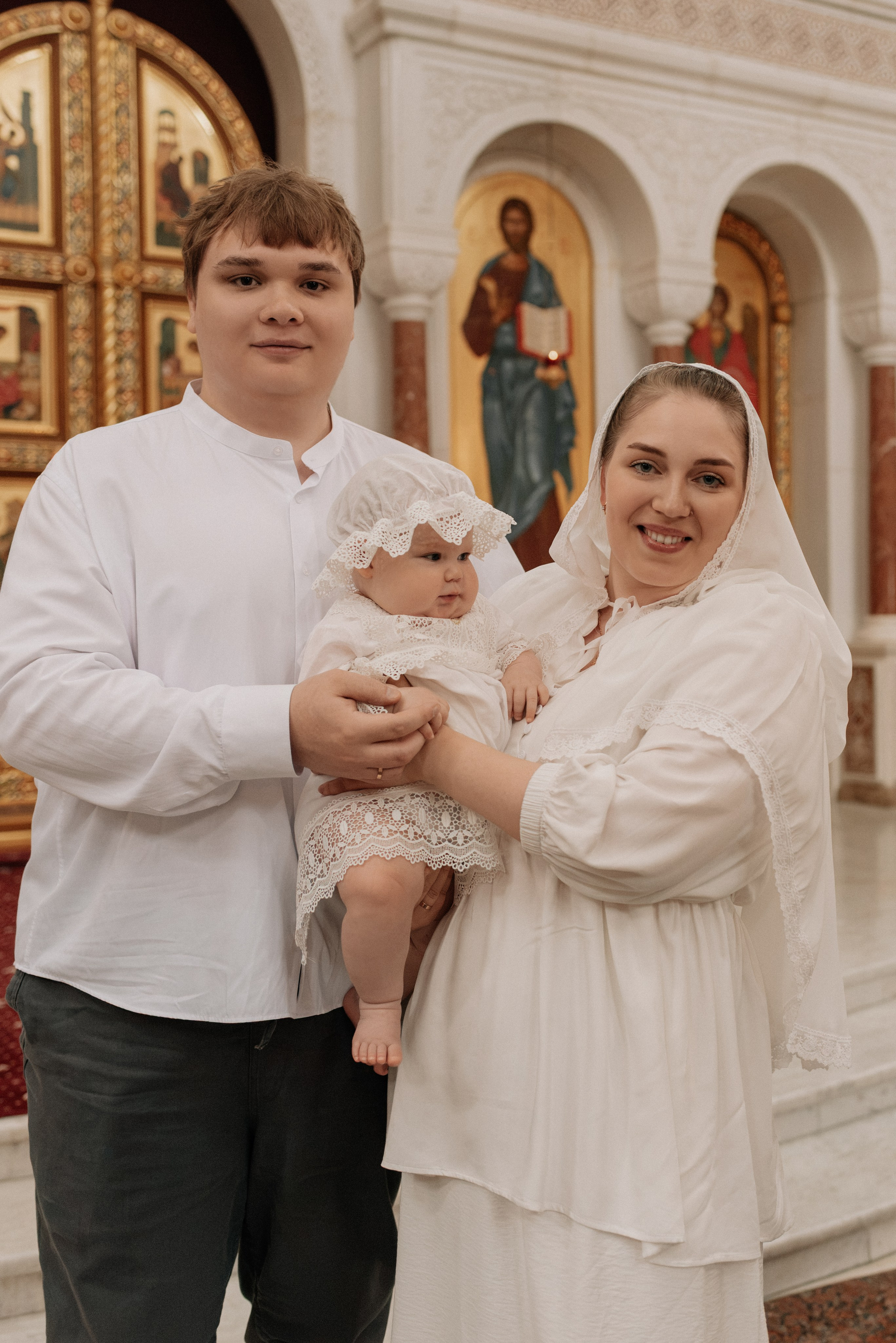 Съемка таинства крещения в Самаре