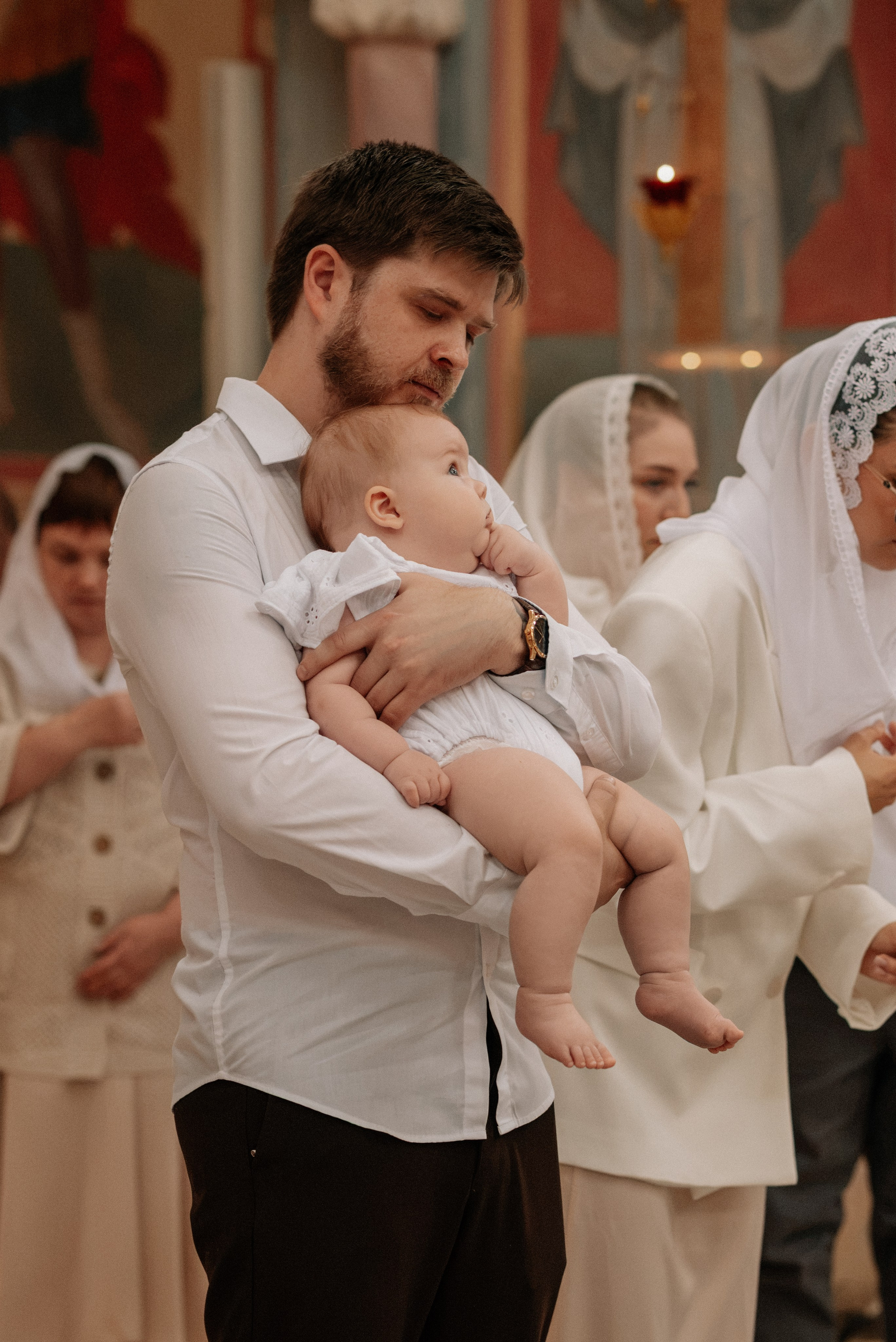Съемка таинства крещения в Самаре