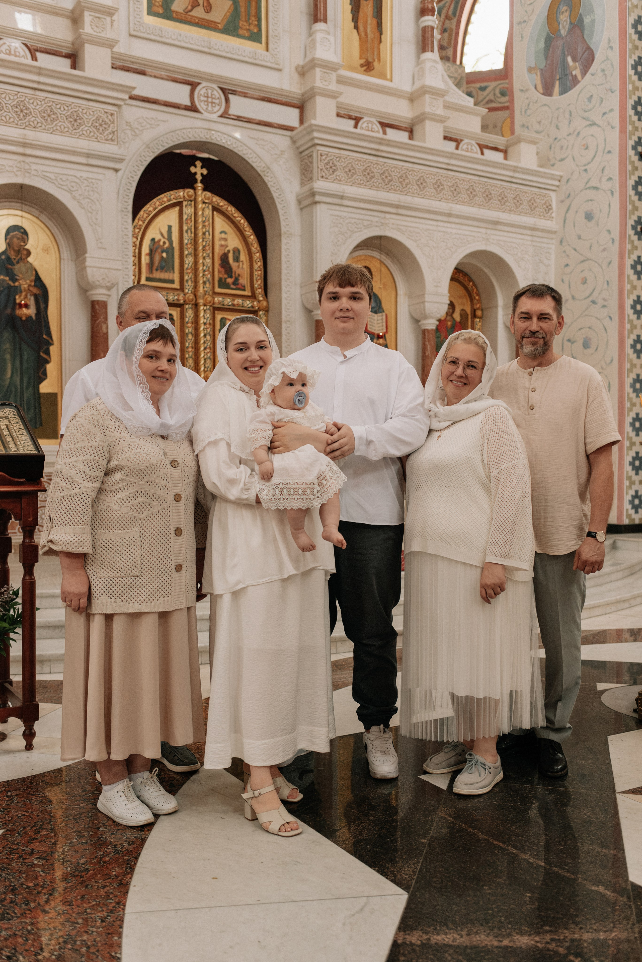 Съемка таинства крещения в Самаре