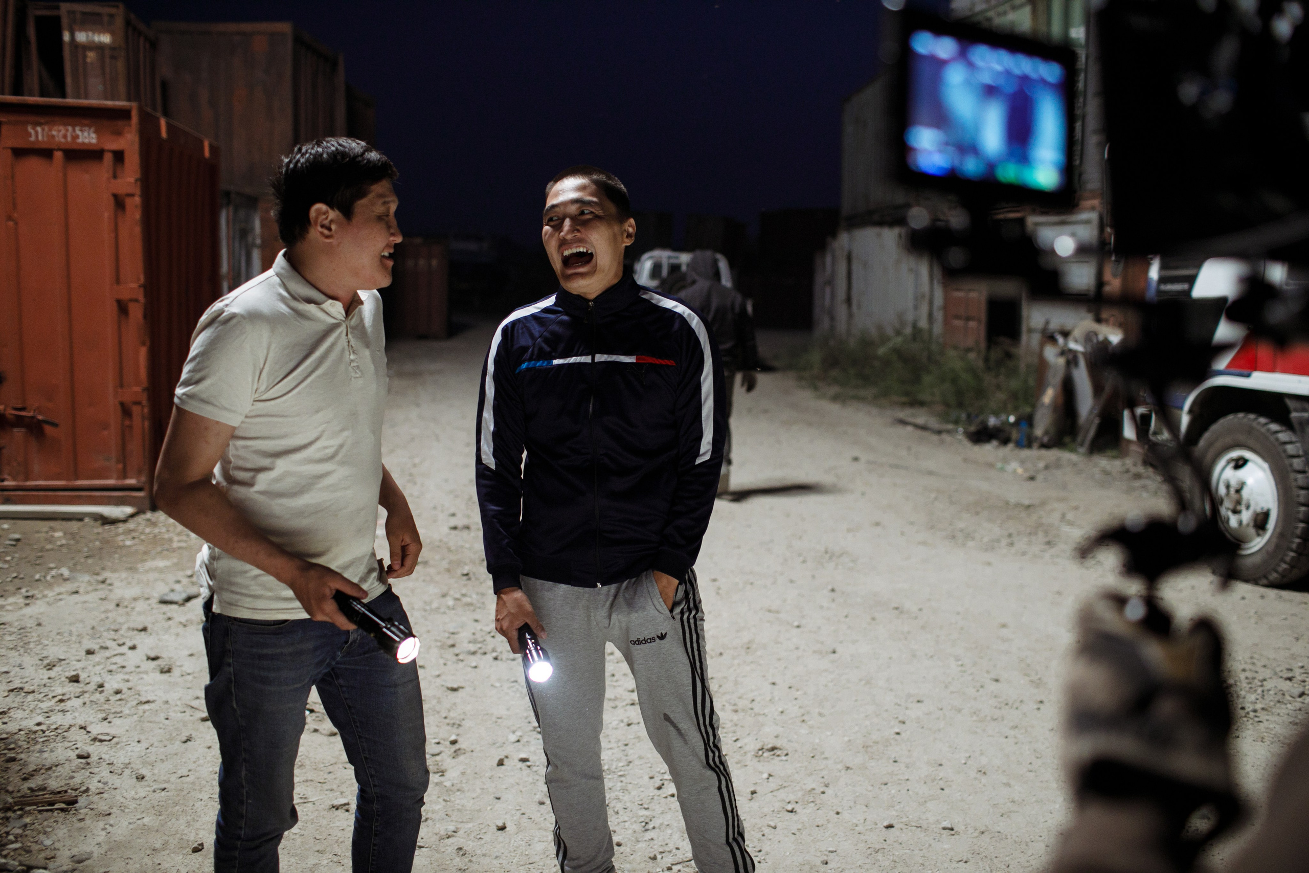 Съемка фильма «УолО5ото». Кинокомпания Sakhawood