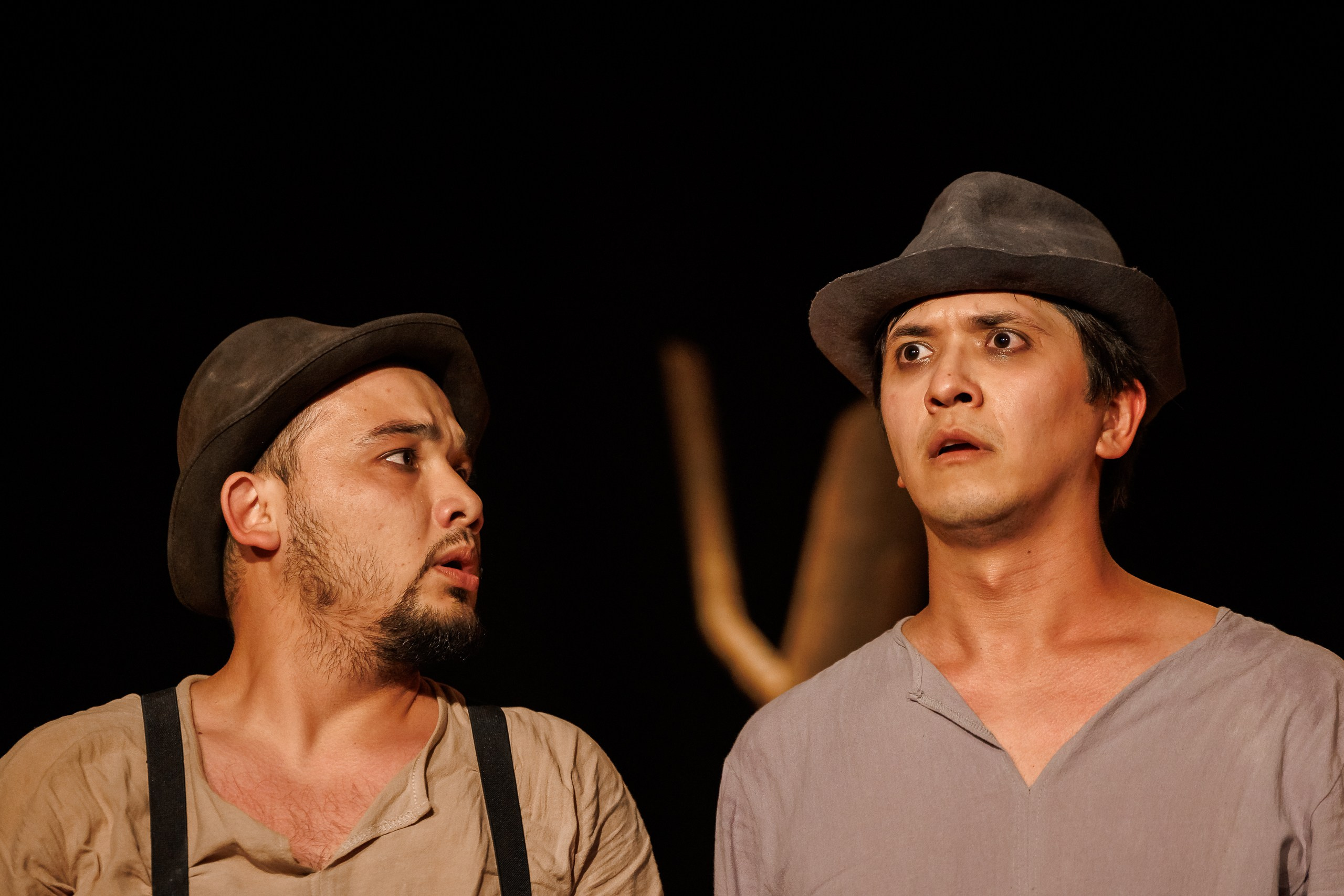 Спектакль «В ожидании Годо» от театра Д. Лица в СПб. Фотограф в Санкт-Петербурге — Сергей Петров