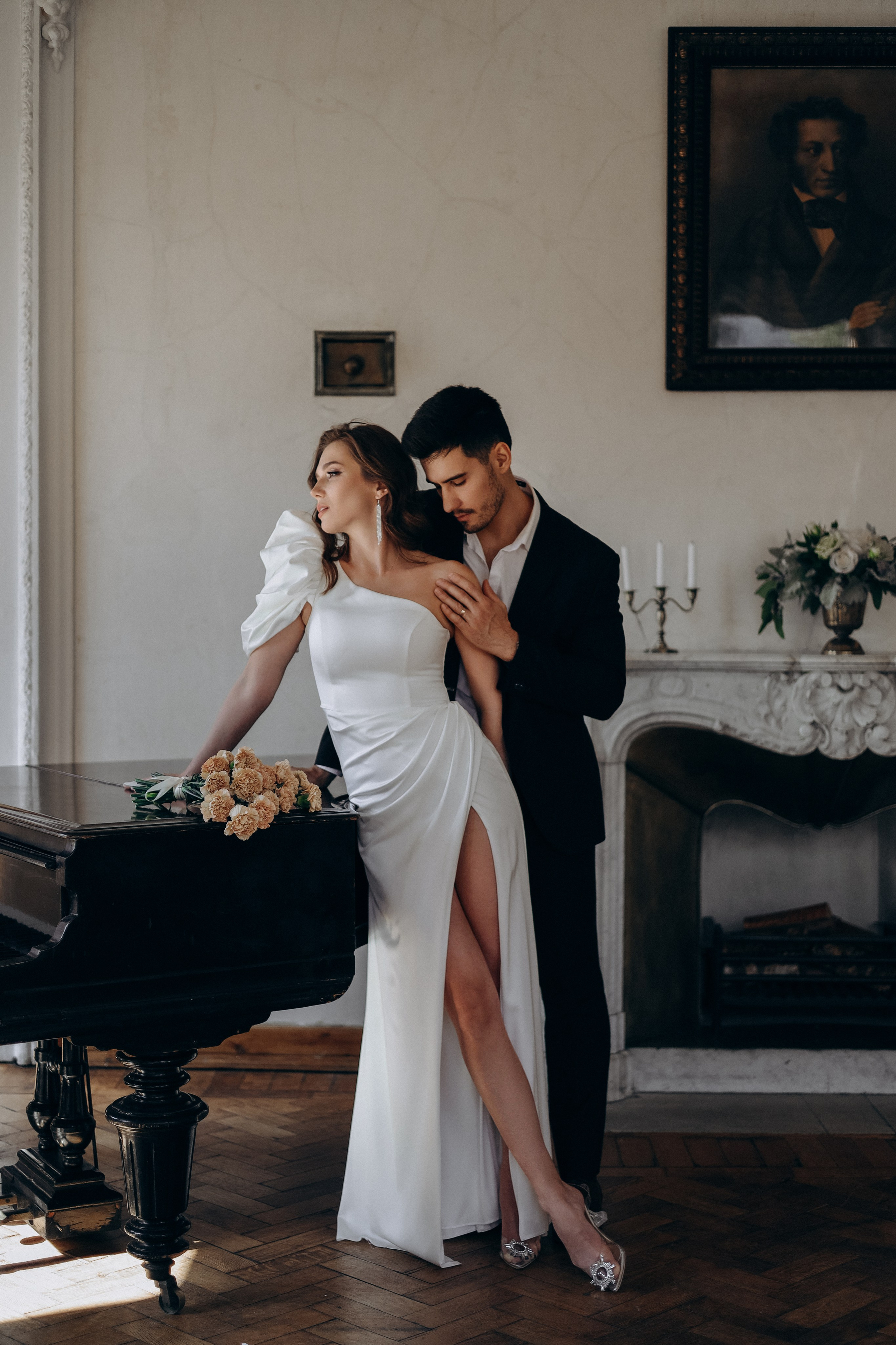 K&K. Библиотека им. Пушкина. Диана Чечель. Свадебный и портретный фотограф в Москве