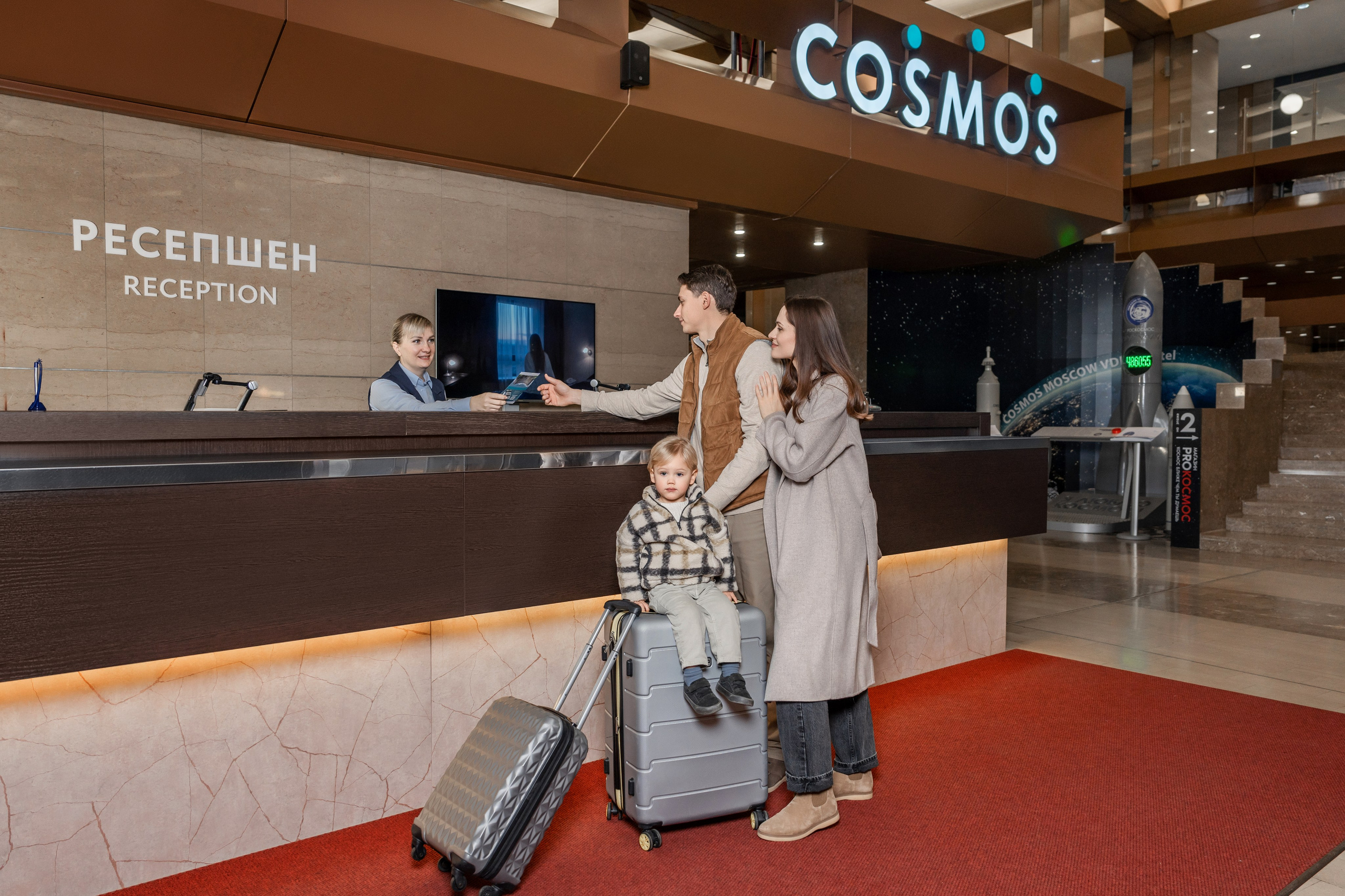 COSMOS ВДНХ. Отельный интерьерный фотограф Сочи