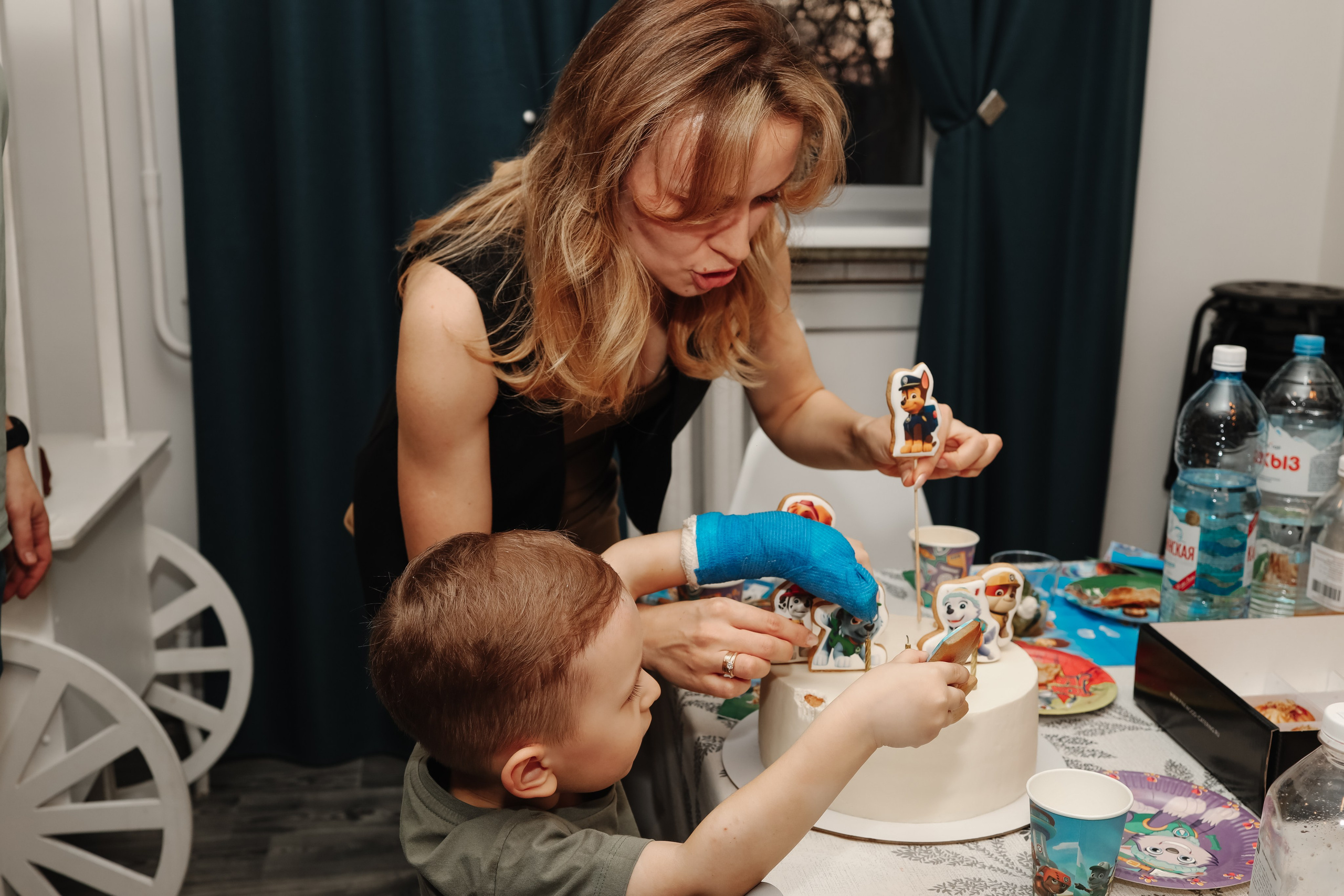 Андрюше 4 годика. Фотограф Новосибирск