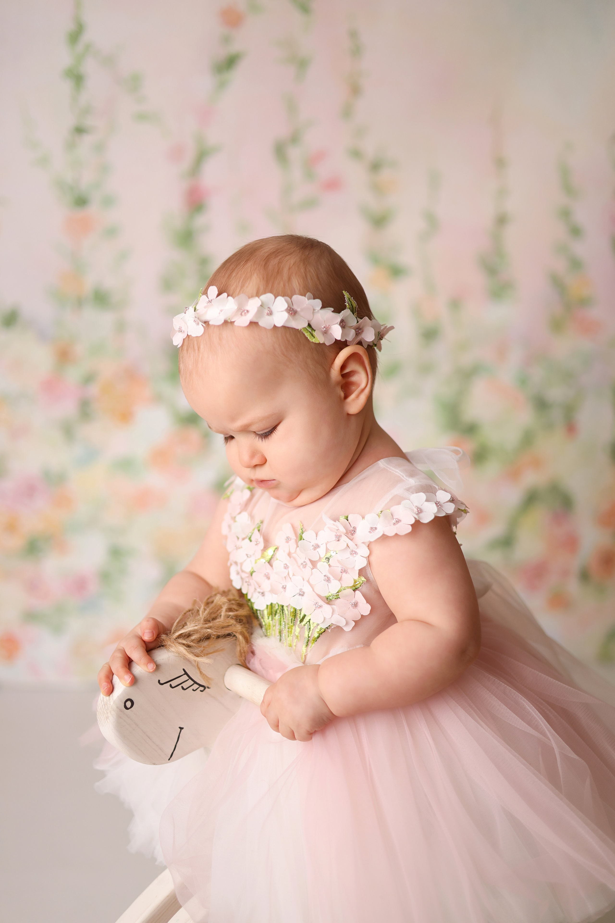 Маше 1 годик. Фотограф новорожденных Москва. Ньюборн фотограф Москва