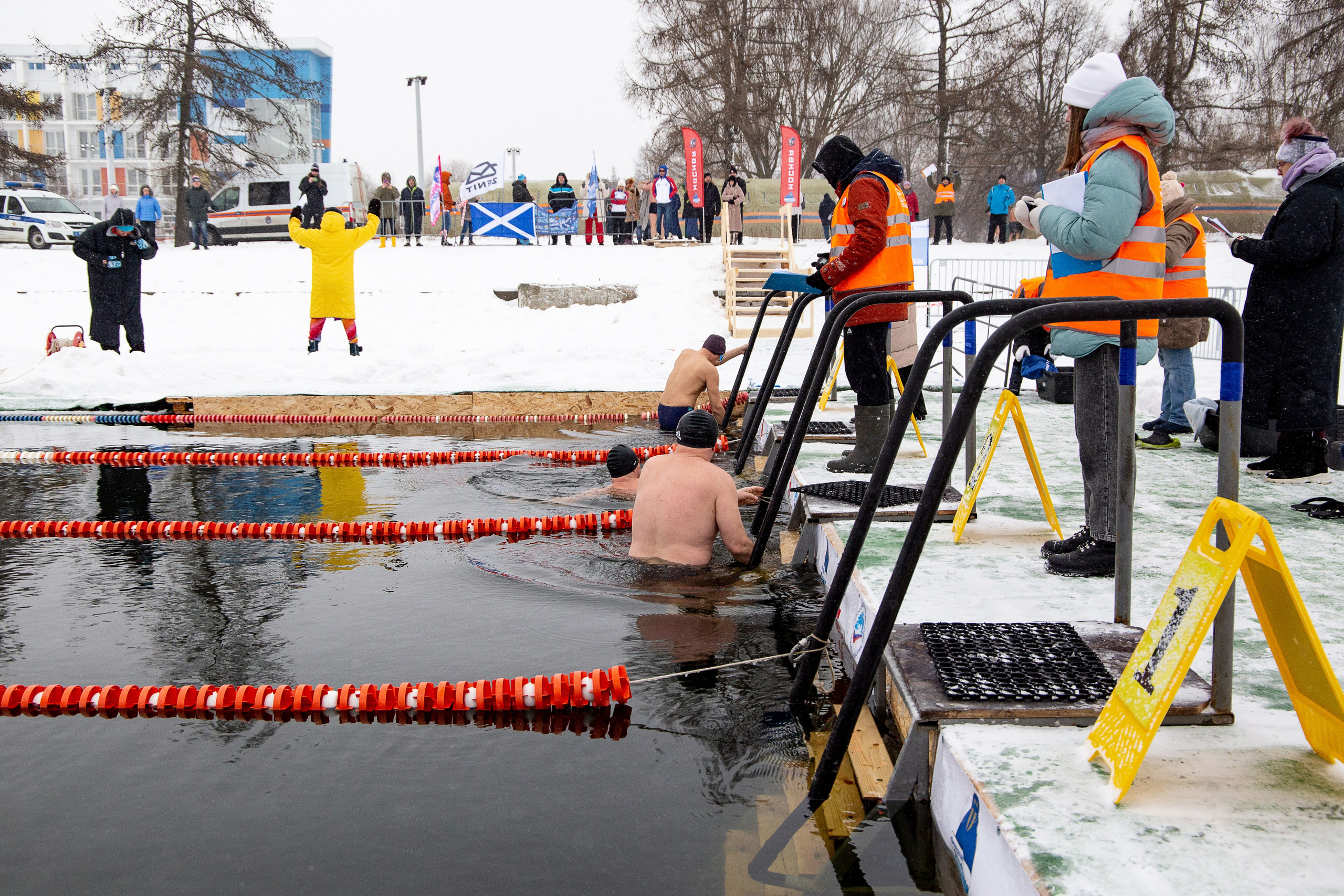 Моржи (спорт). Портретный фотограф в Москве Афанасьева Вера