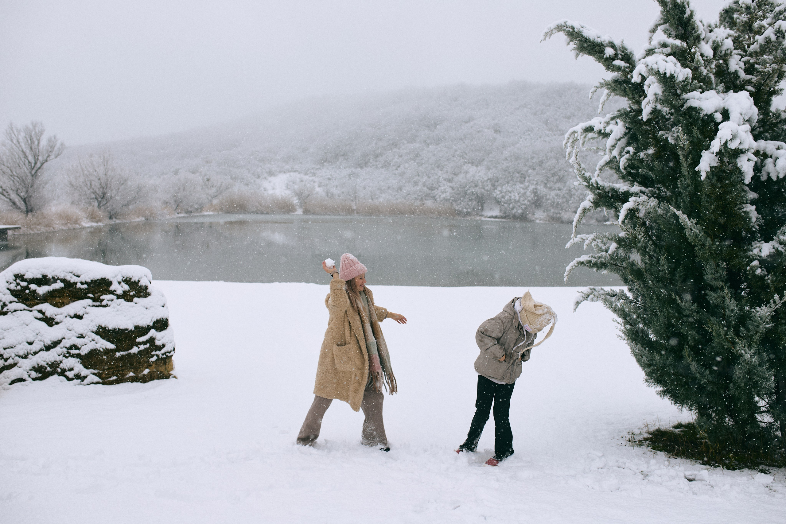 И выпал снег на юге. Семейный и свадебный фотограф в Новороссийске и Анапе