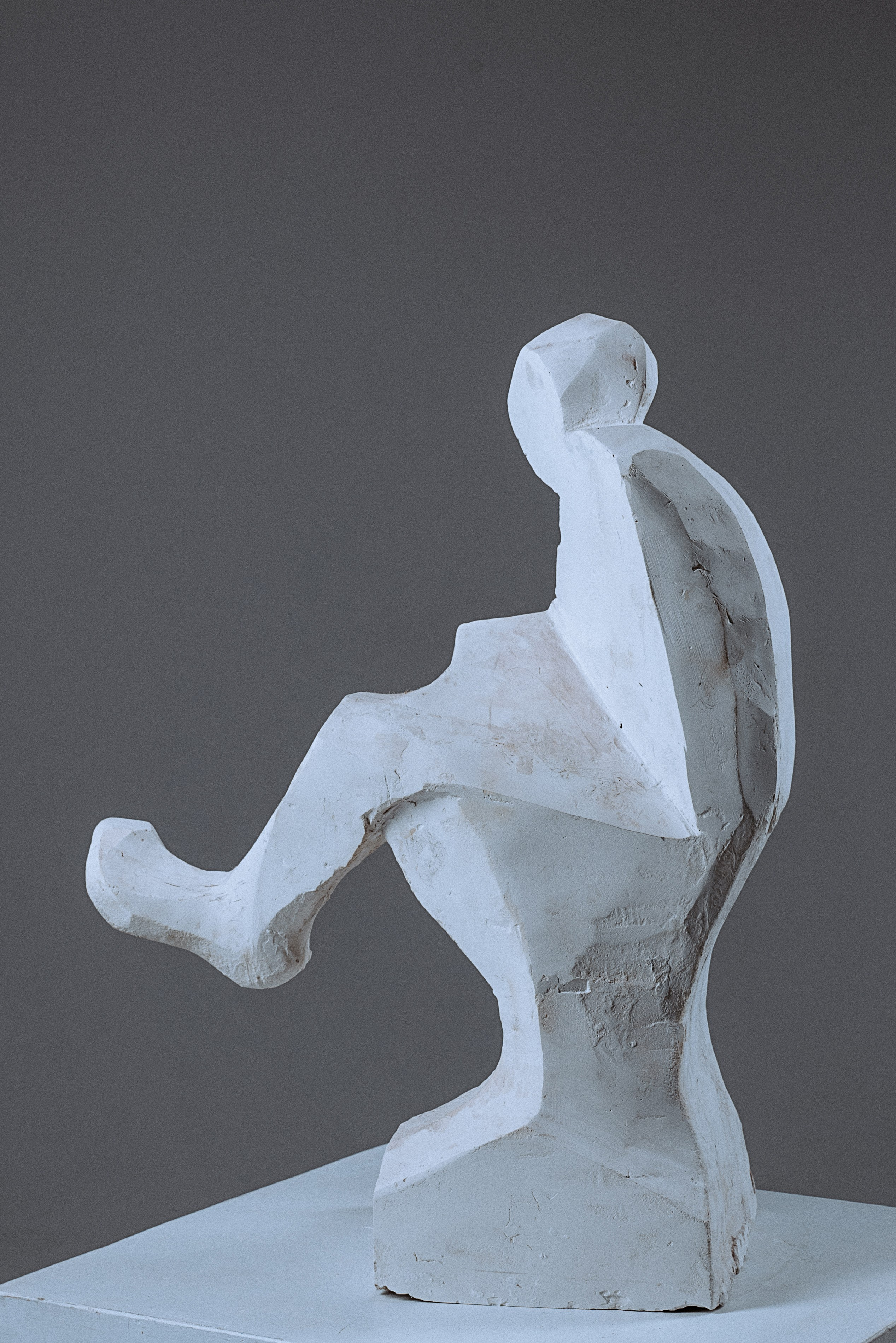 Скульптура "Мальчик", 2023 год, гипс 60*30*45