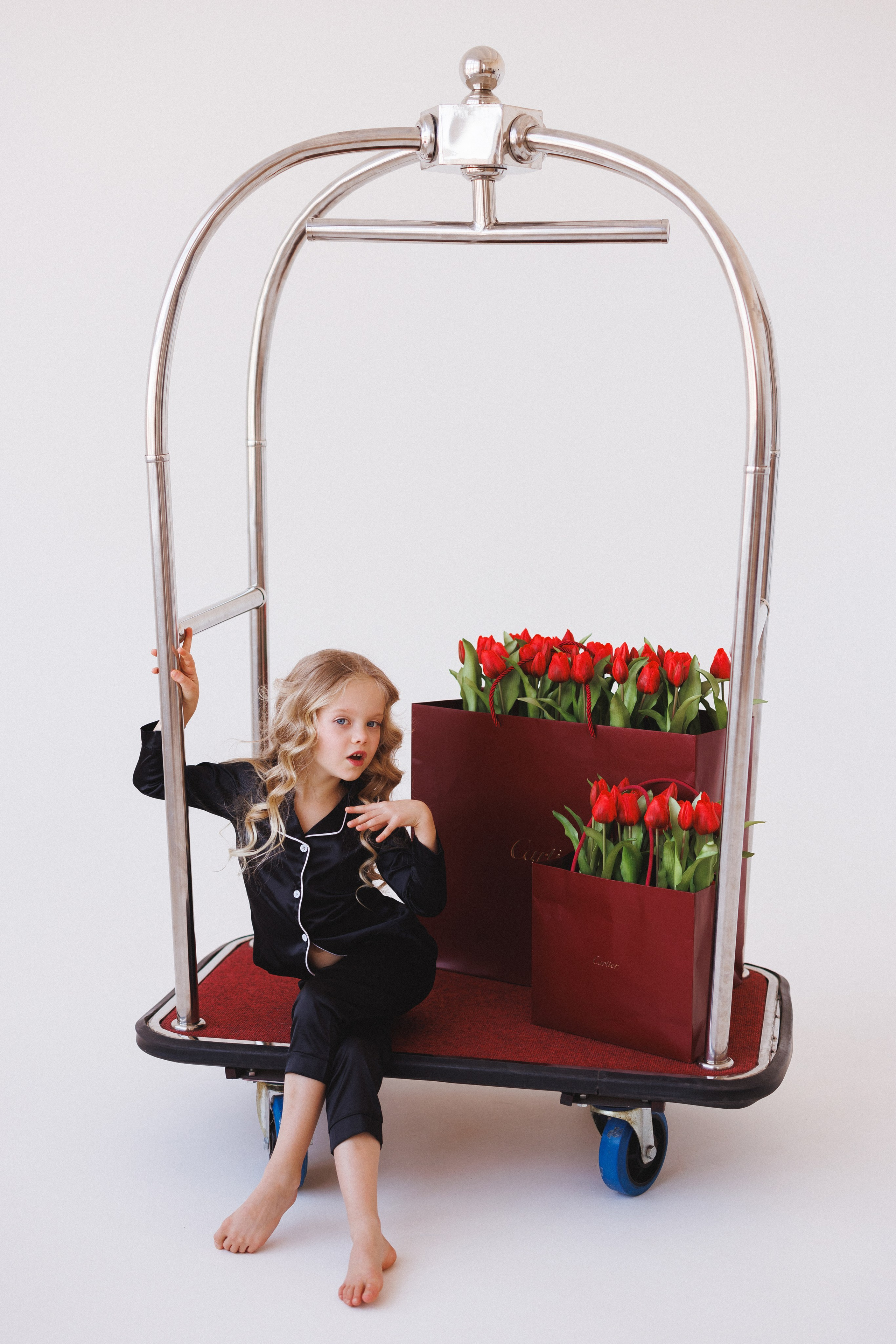 Фотосессия для девочек в тематике «Гардеробная». Семейный и детский фотограф в Краснодаре Анна Трашкова