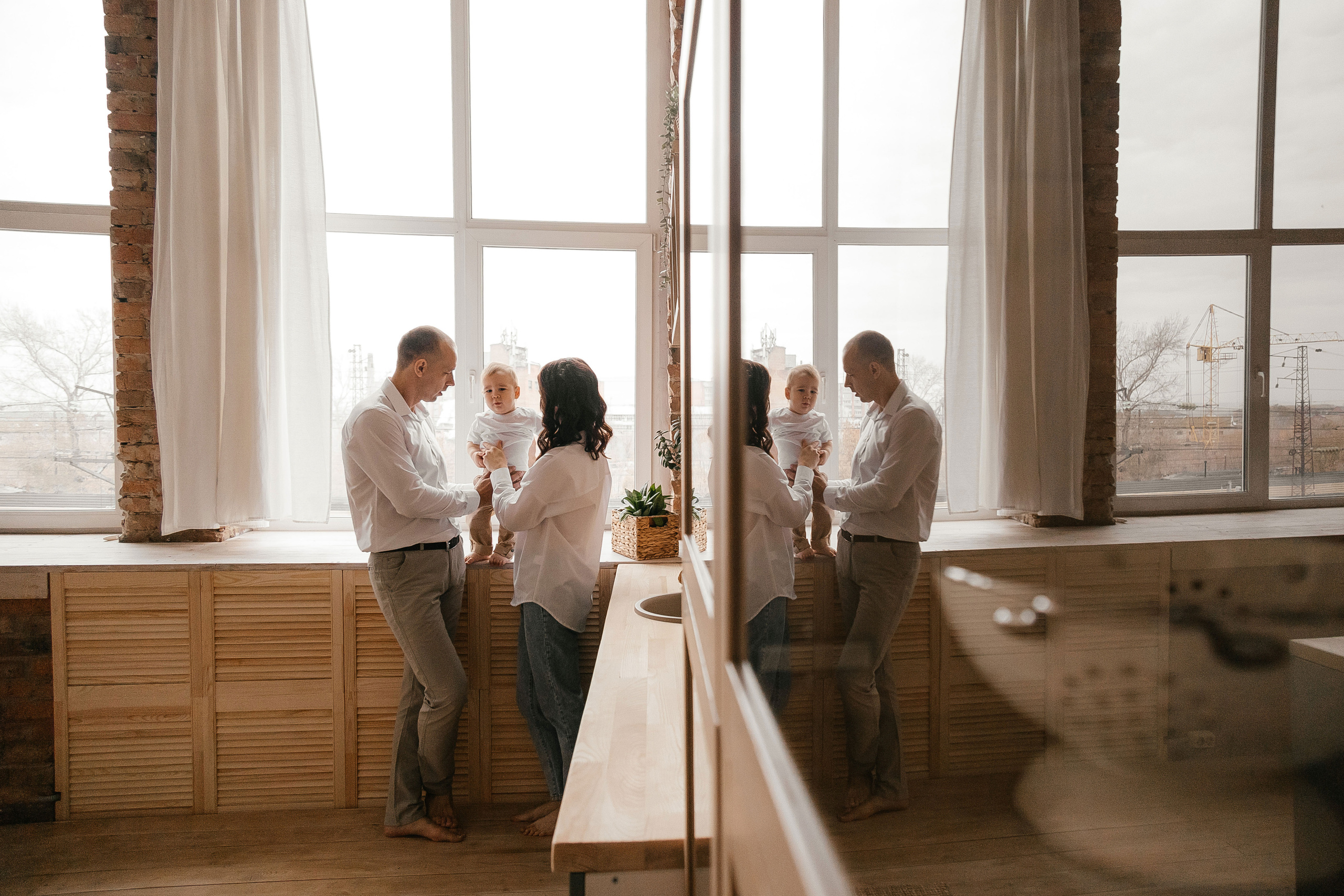 Лев с родителями. Фотограф в Красноярске Надежда Воскресенская