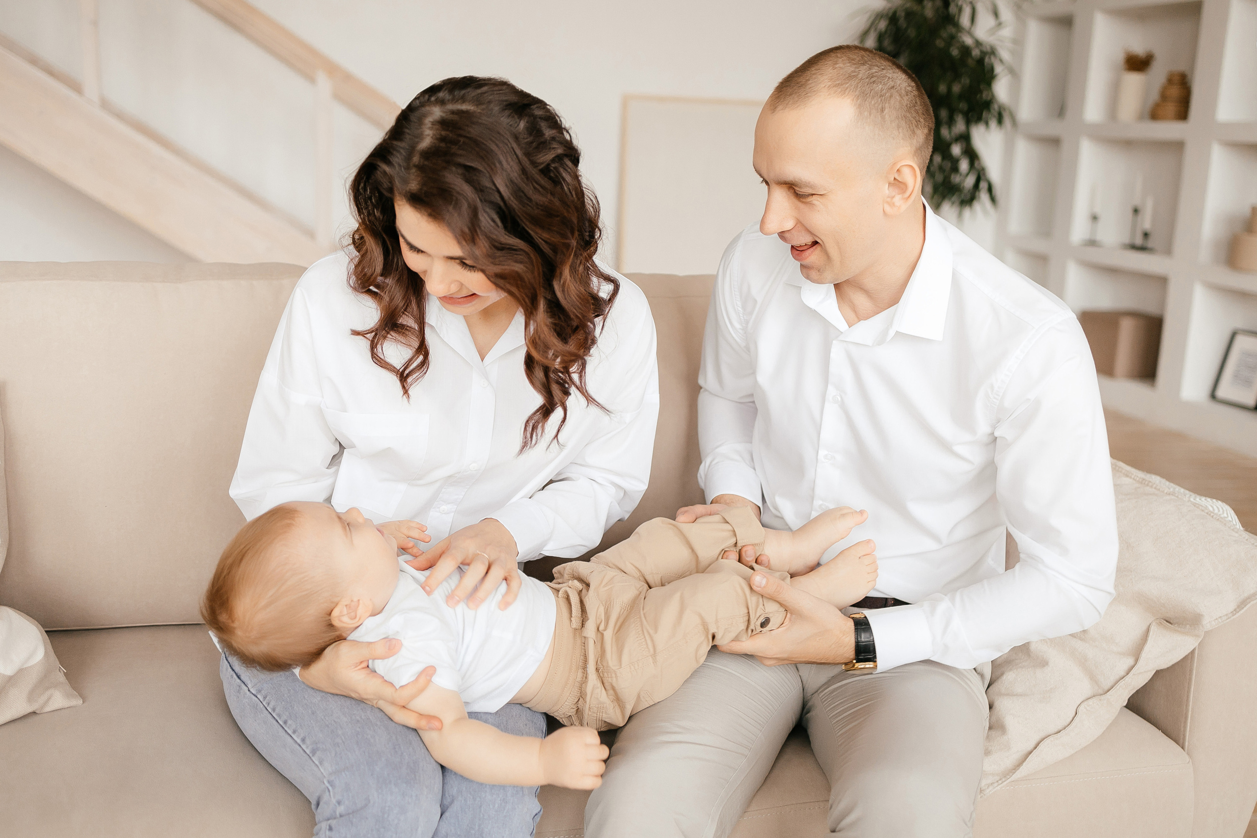 Лев с родителями. Фотограф в Красноярске Надежда Воскресенская