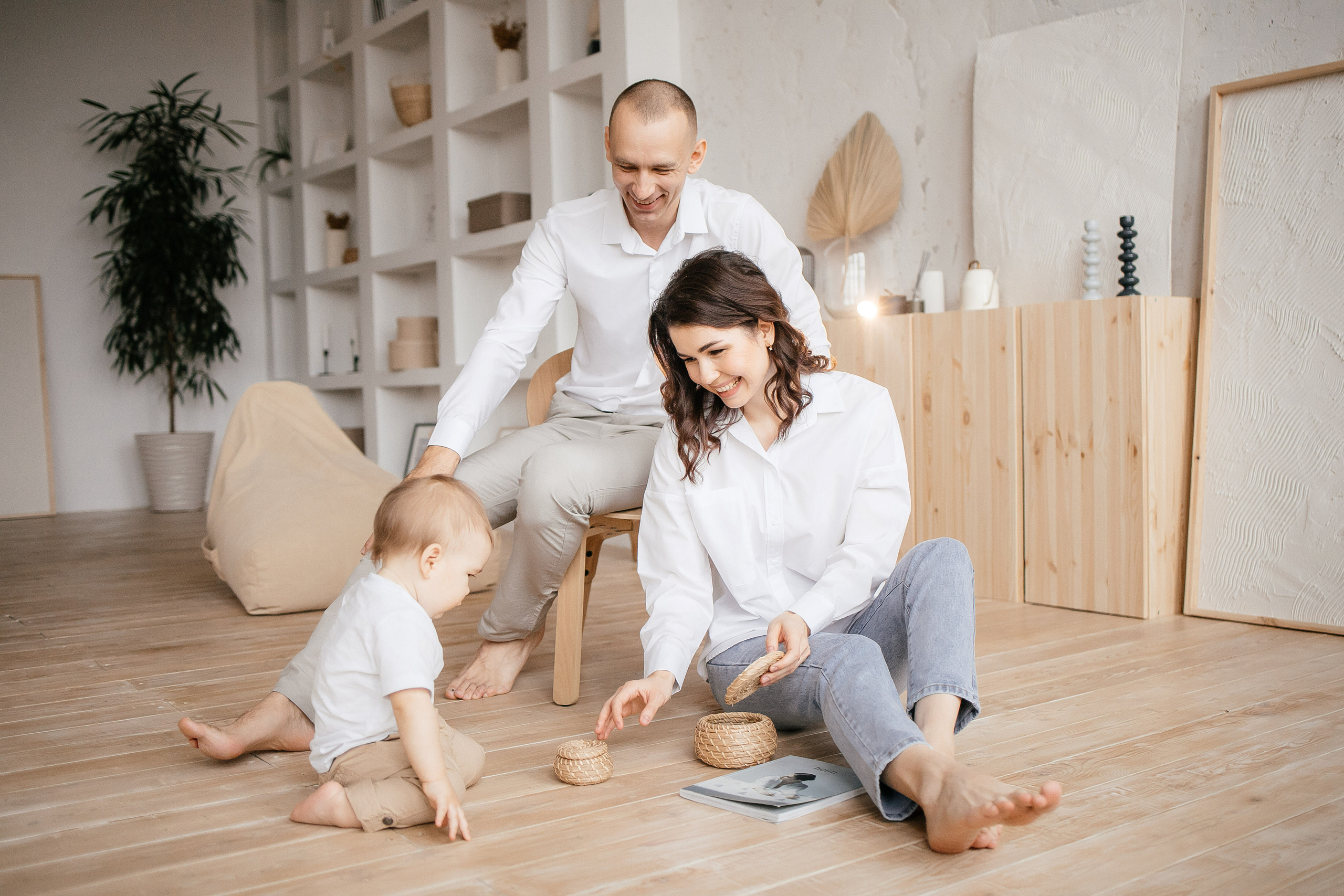 Лев с родителями. Фотограф в Красноярске Надежда Воскресенская
