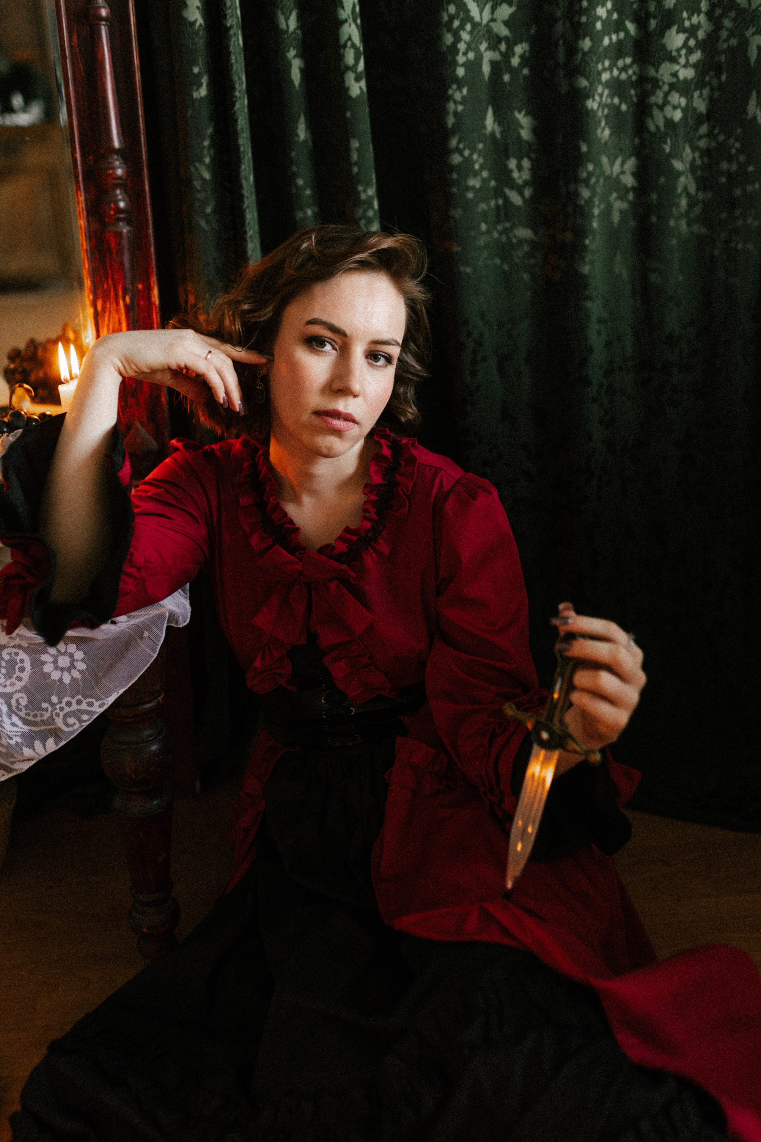 Красное-черное настроение. Свадебный и портретный фотограф — Мария Костина