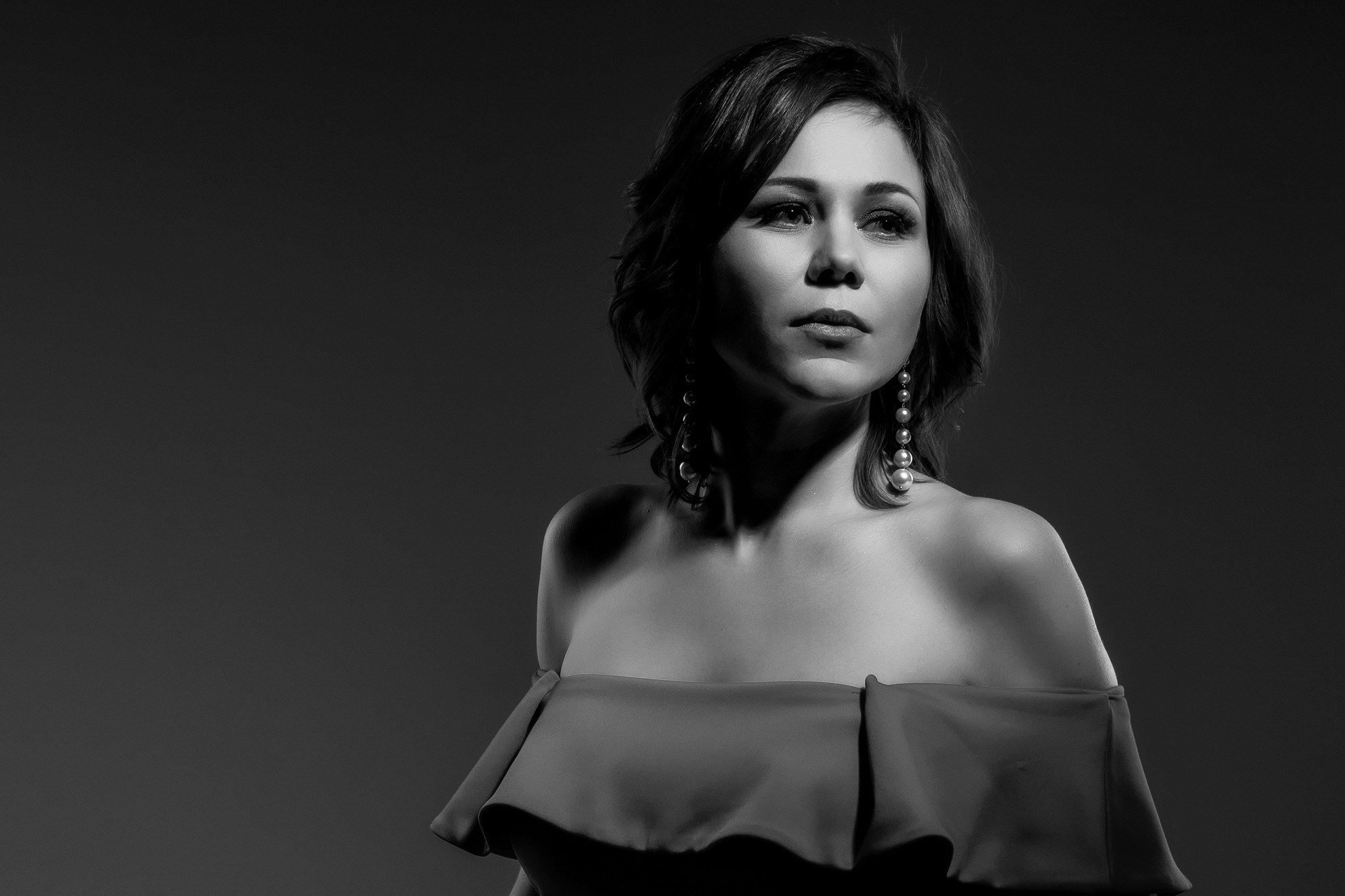 ЧБ портрет. Свадебный и репортажный фотограф в Москве и Московской области