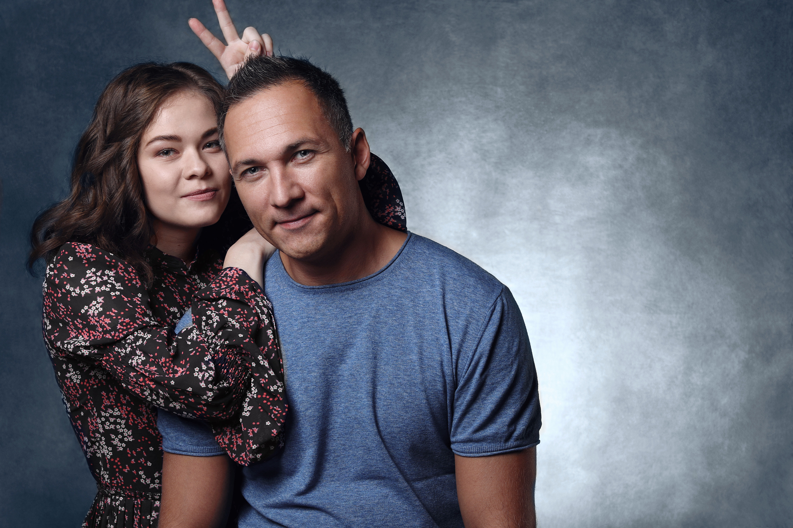 Отец и дочь. Виктор Кривогуз — российский портретный фотограф