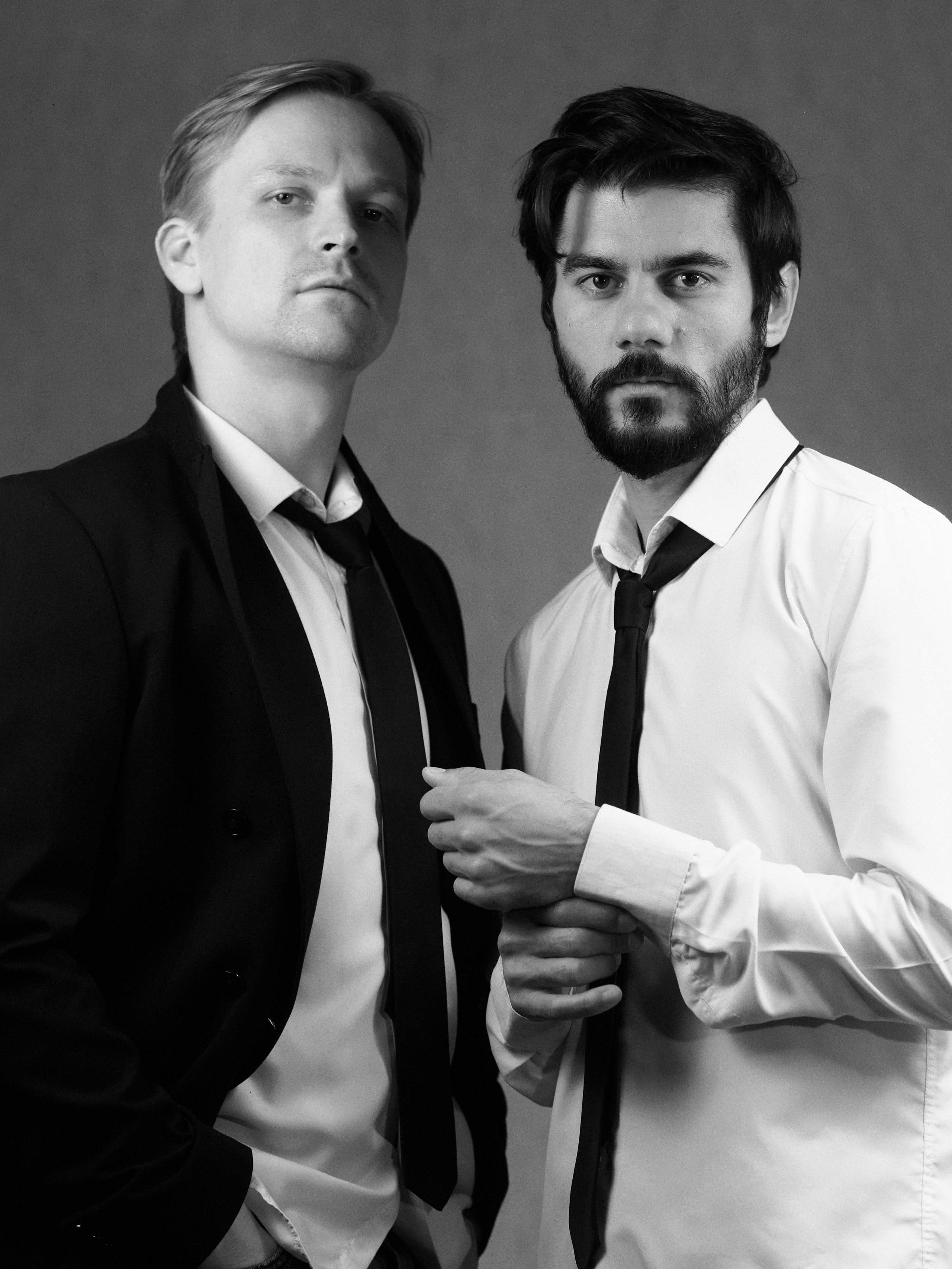 Актеры Асир Шогенов и Андрей Бражник. Фотограф Юлия Маринина