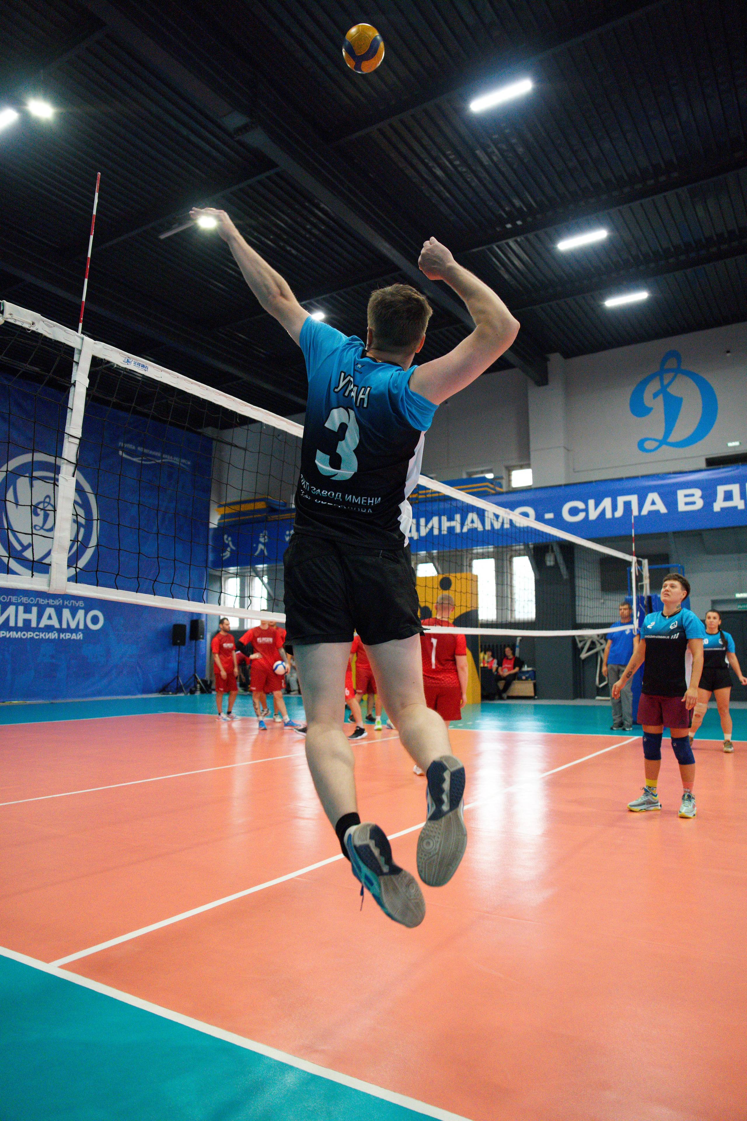 Командный спорт ДИНАМО. Репортажный фотограф во Владивостоке