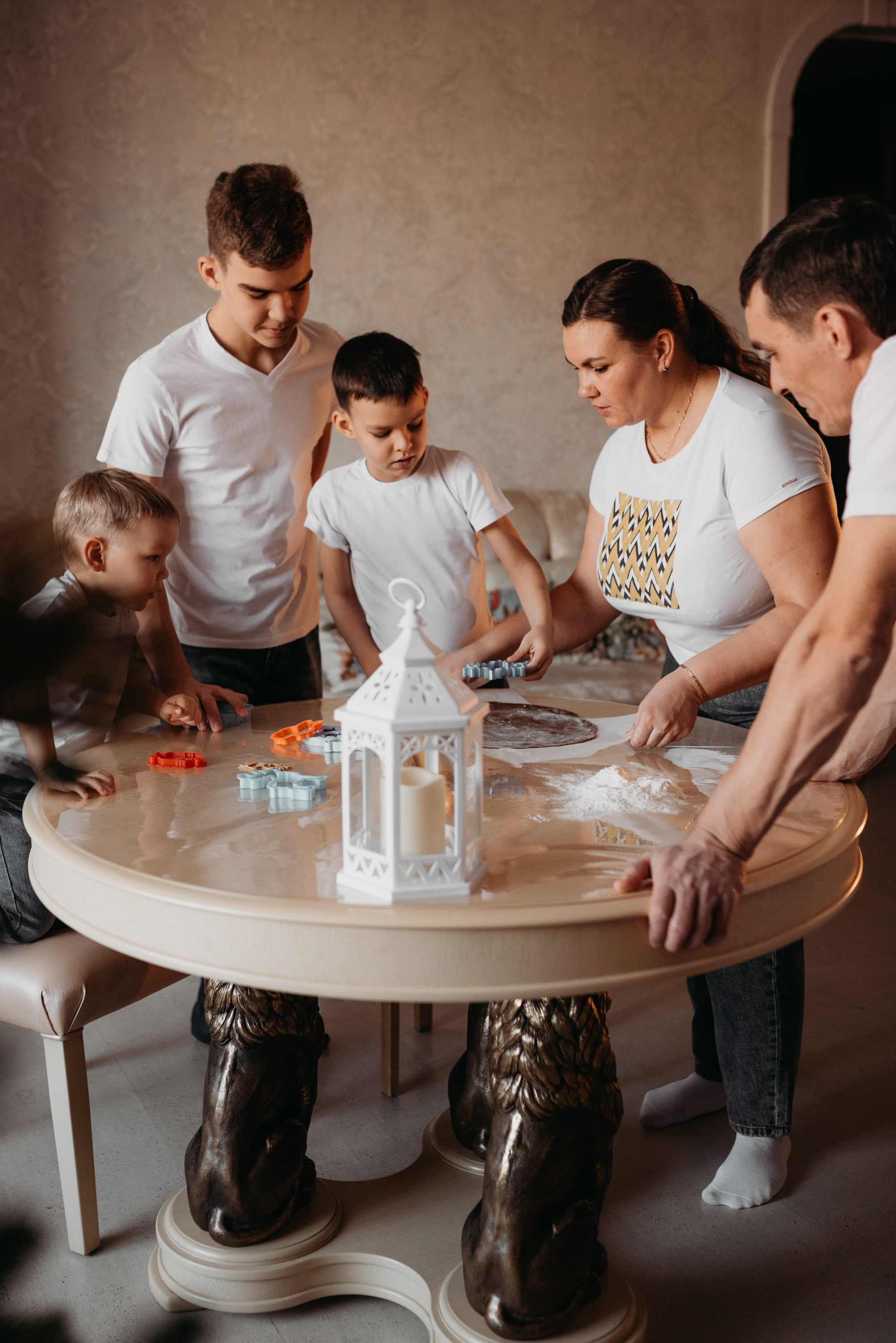 Юлия, Алексей, Тихон, Трофим и Потап. Семейный и детский фотограф в Новосибирске и Краснообске — Анна Ким