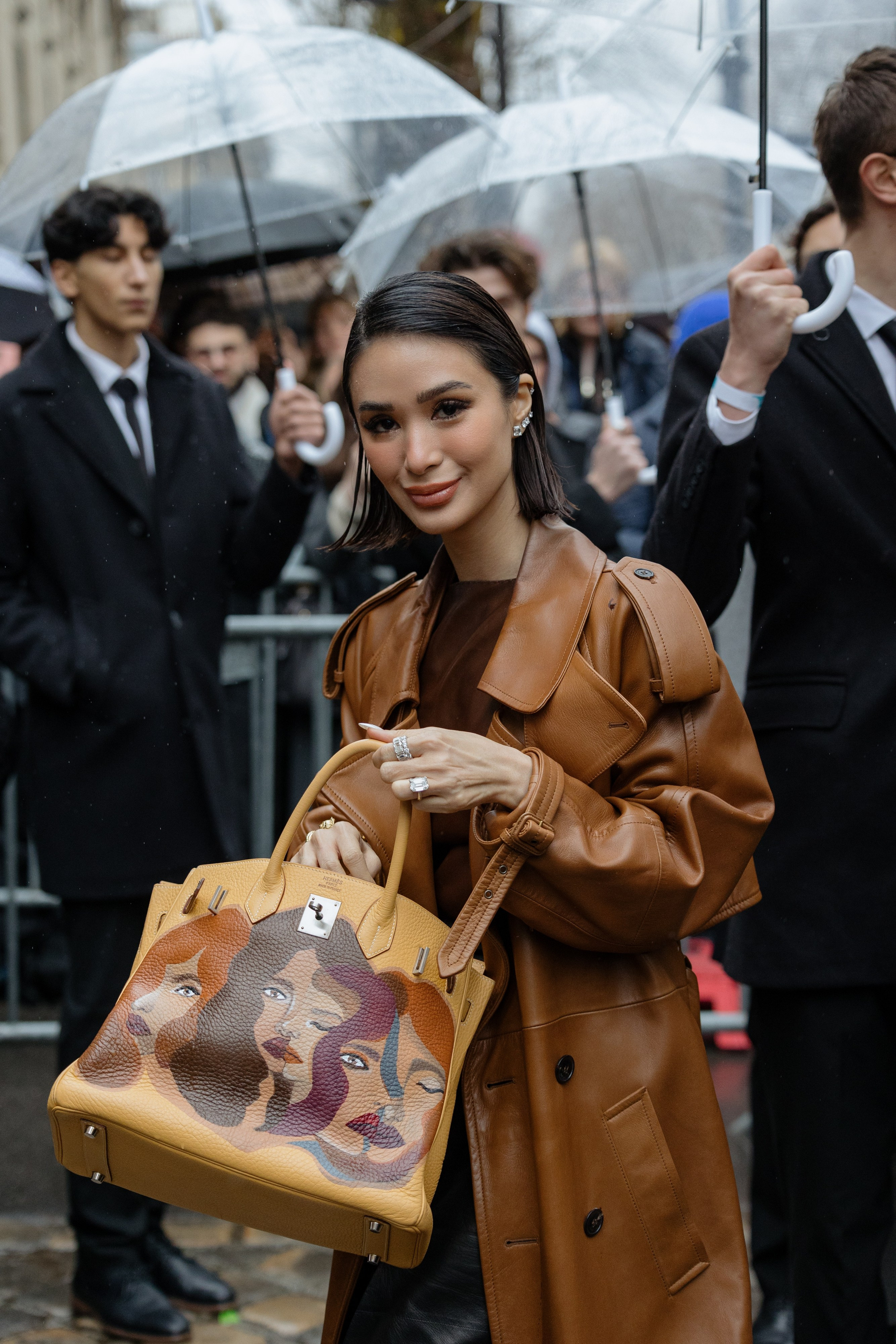 HERMES PFW WOMENSWEAR FALL-WINTER 24/25. Photographer in Milan Ivan Goncharov