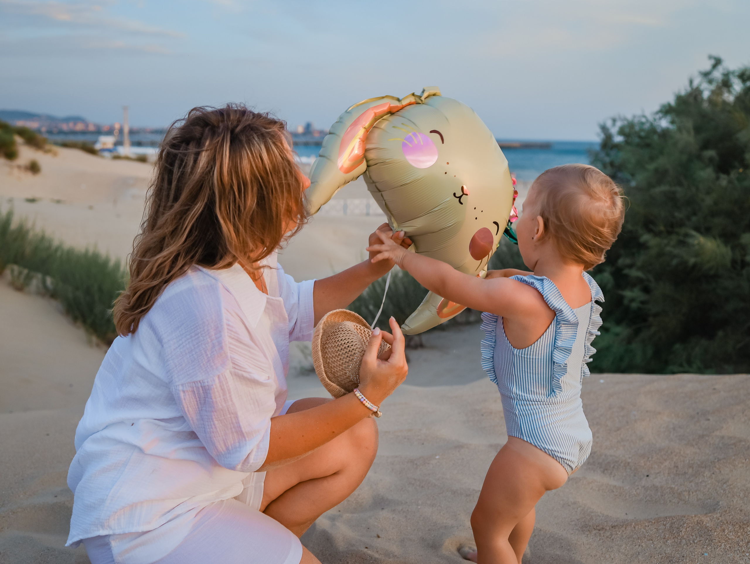 День рождения 2 года на пляже. Главная