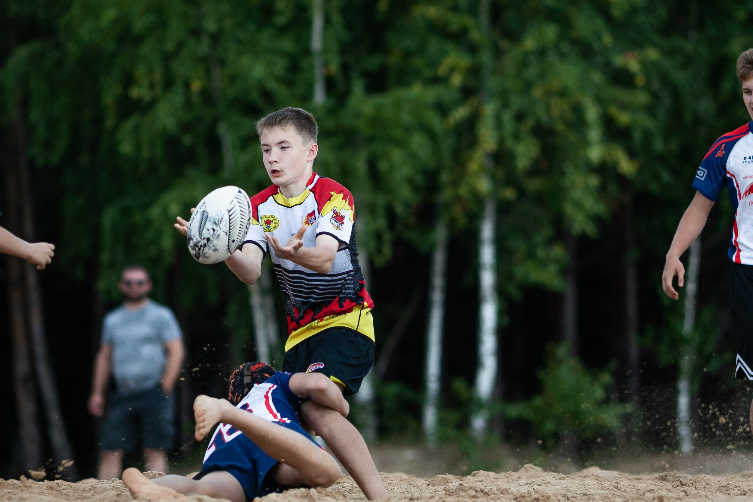 «Кубок «Молота» по пляжному Регби. Фотография