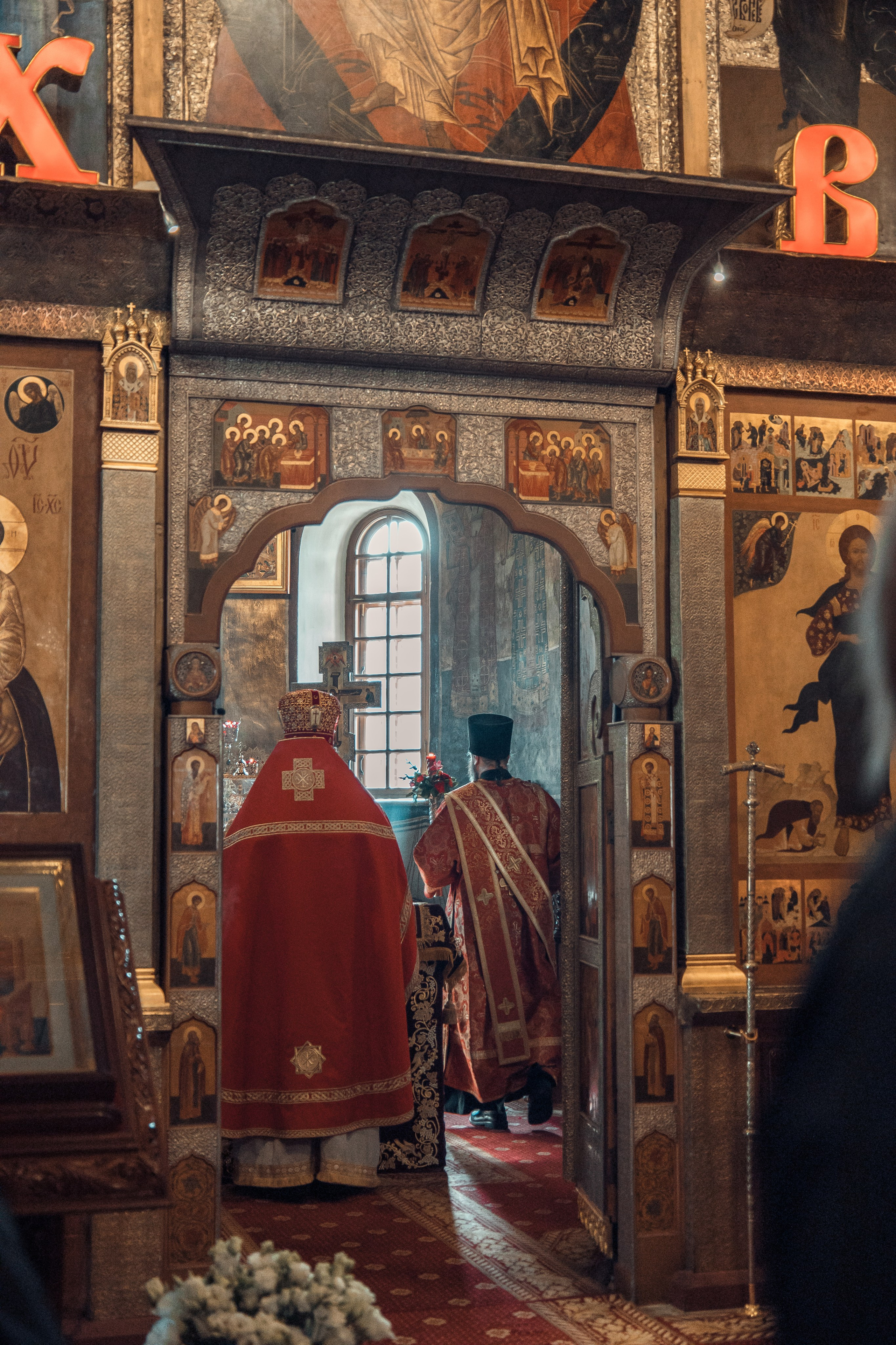 Светлая Седмица.Пасхальные часы.Божественная Литургия.Саввино-Сторожевский Монастырь. Артеменкова Анна Фотограф