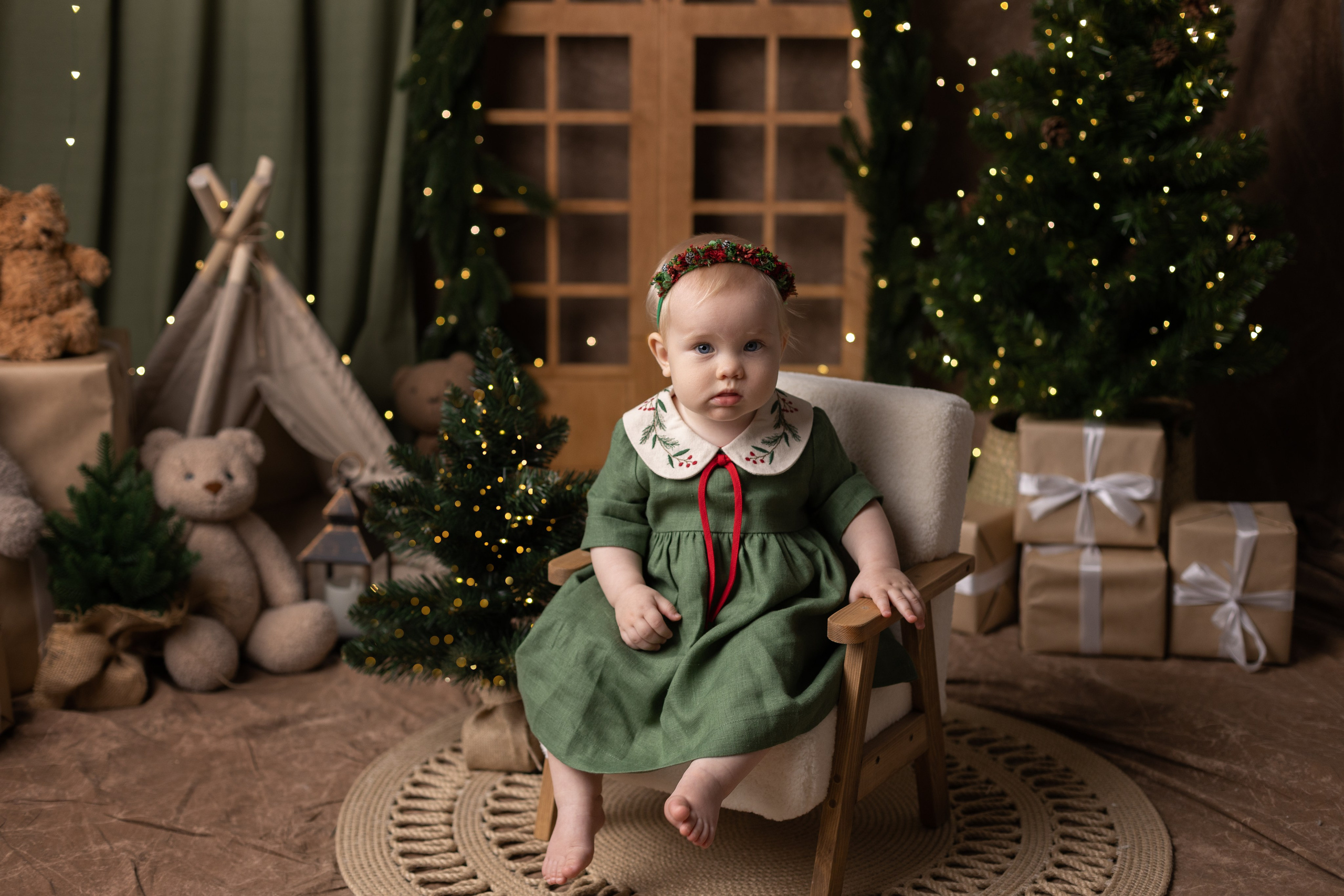 Новый год 2025-2026. Фотограф новорожденных, детский фотограф в г. Оренбурге Екатерина Козлова