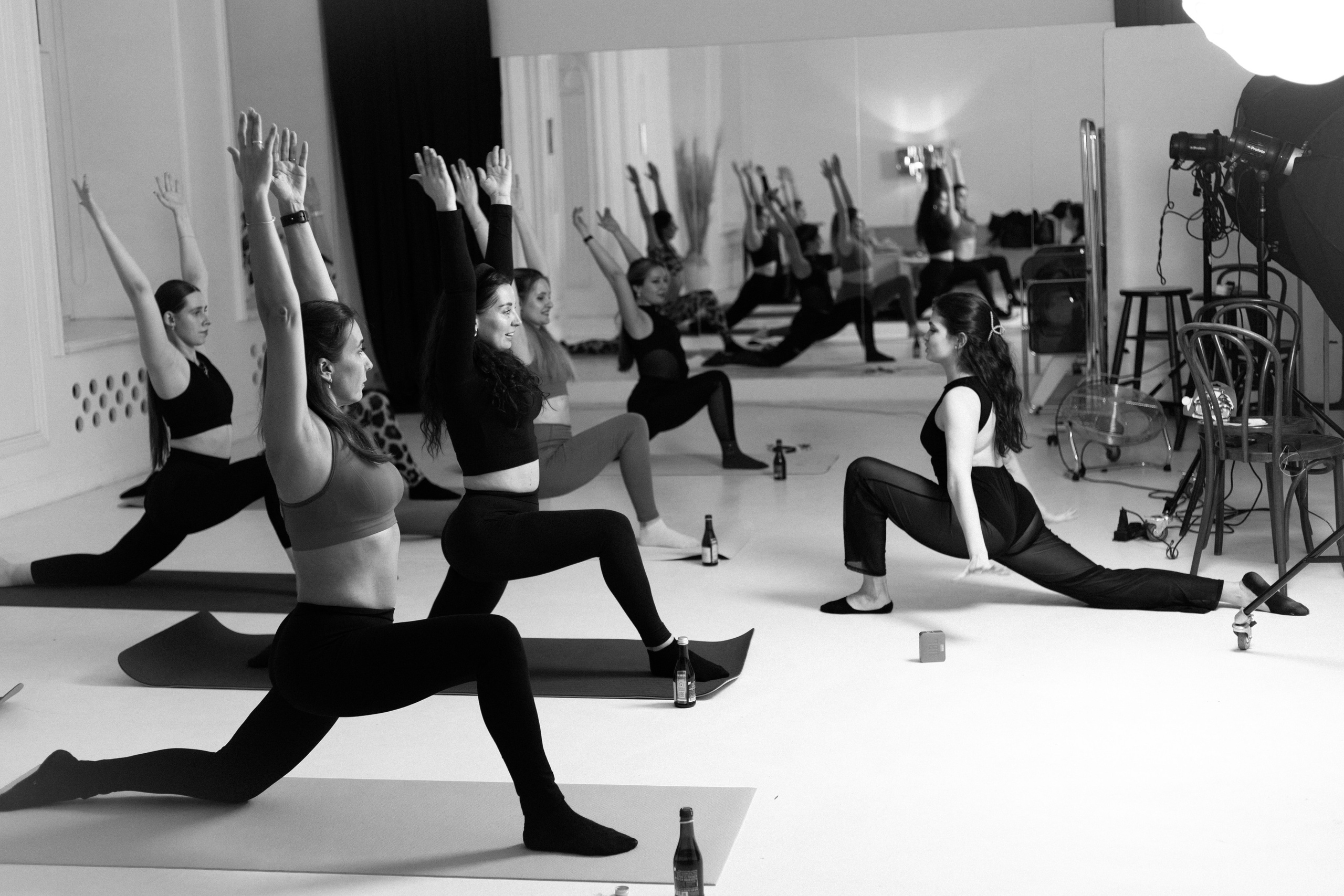 Новогоднее занятие по растяжке. Фотограф в Санкт-Петербурге Смирнова Диана