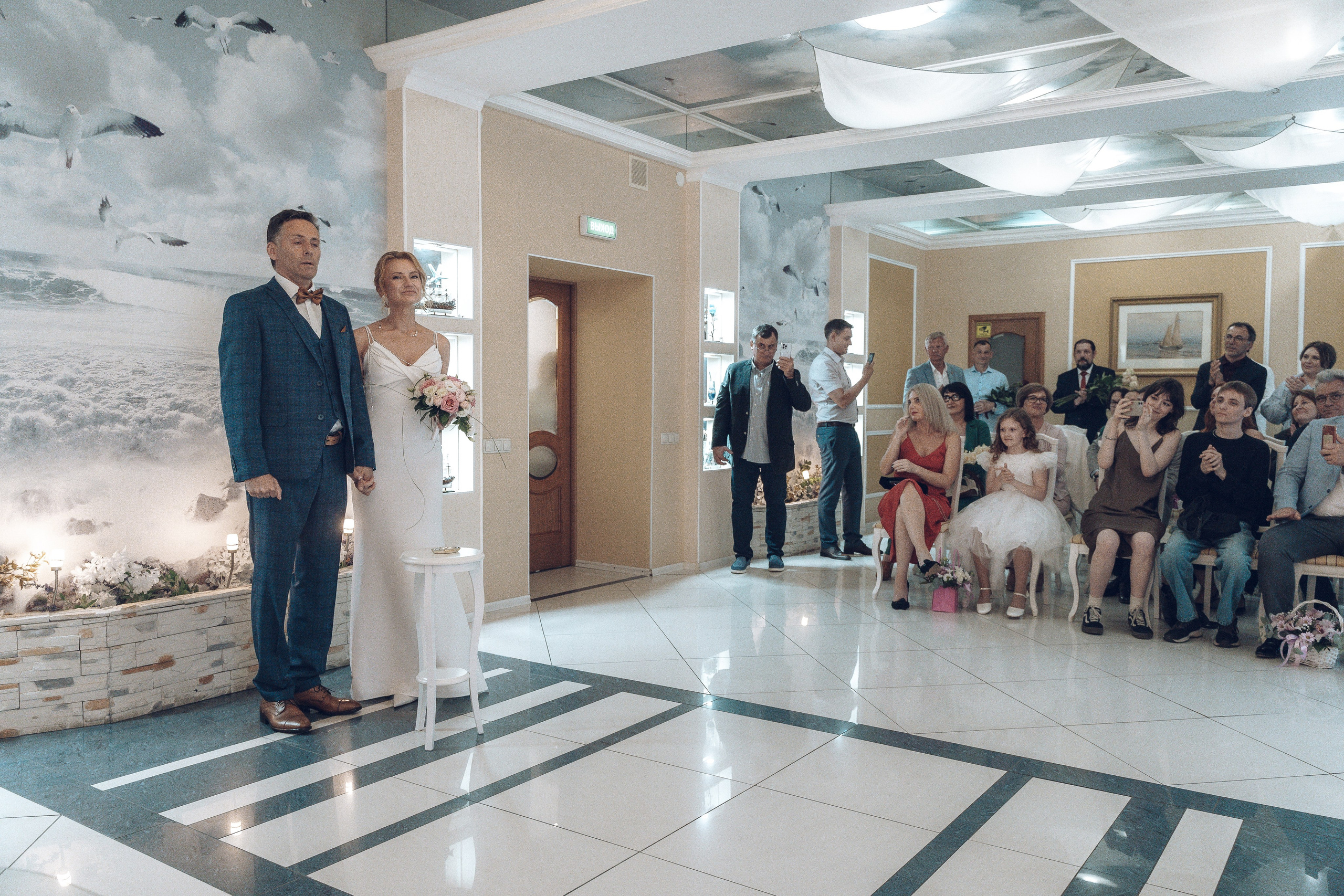 Игорь и Евгения в ЗАГСе Крондштатского района г. Санкт-Петербург. Professional photoartist in St. Petersburg (wedding, reportage, portrait, model book, love story) Alexander Shvedov