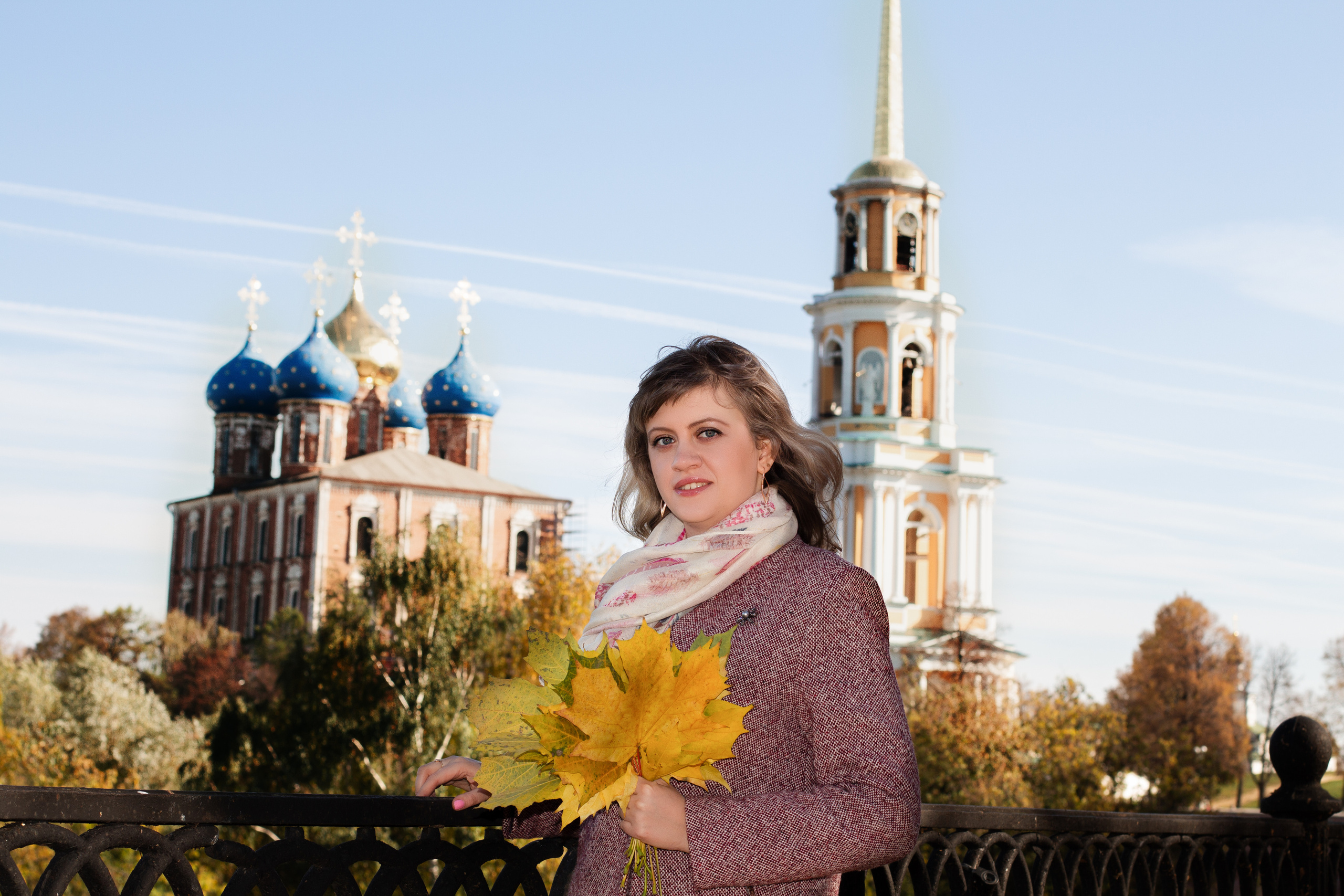 Яркая осень. Свадебный и семейный фотограф в Рязани Анастасия