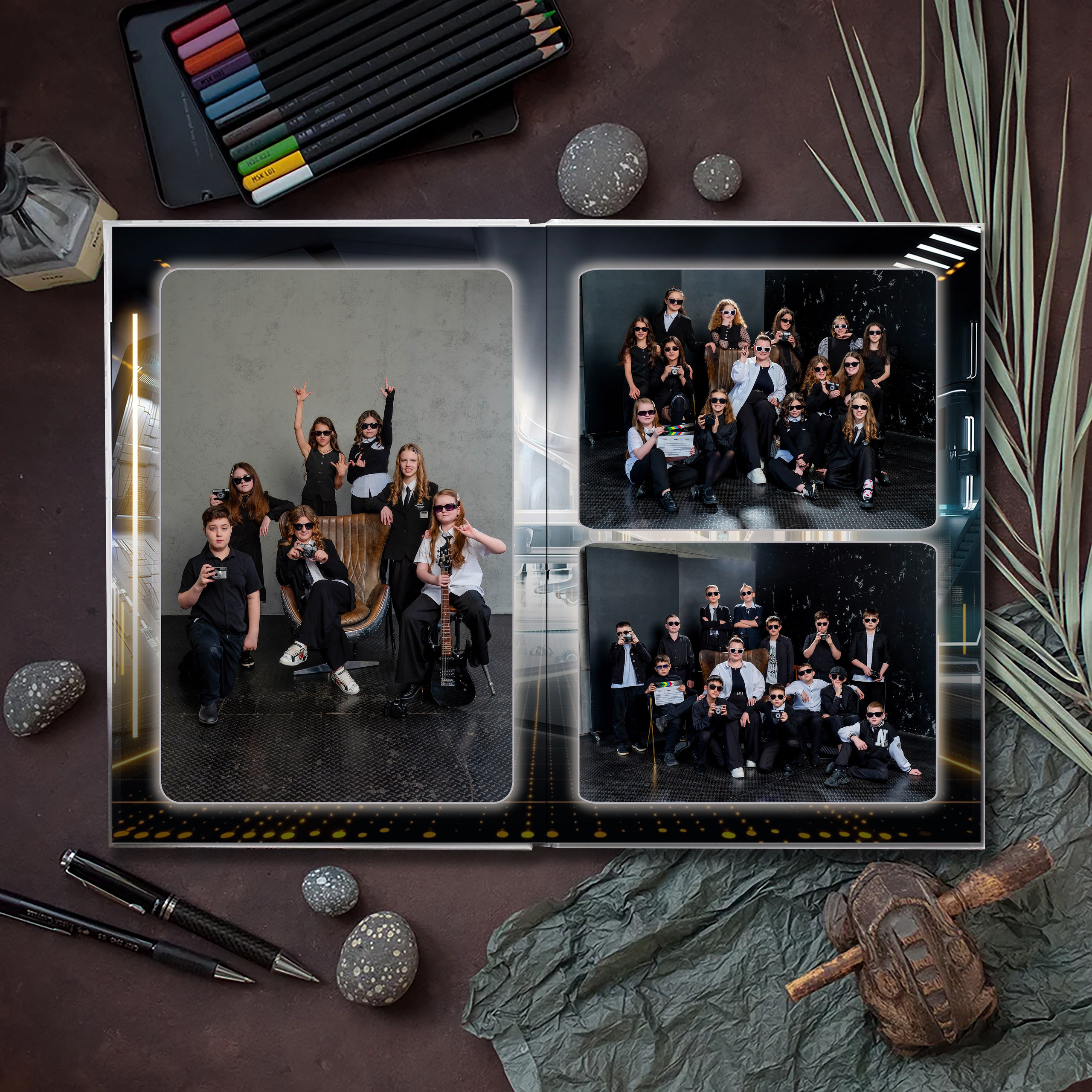 Выпускной альбом для выпускников школы (Дизайн № 220). Современные Выпускные Альбомы в Ростове-на-Дону